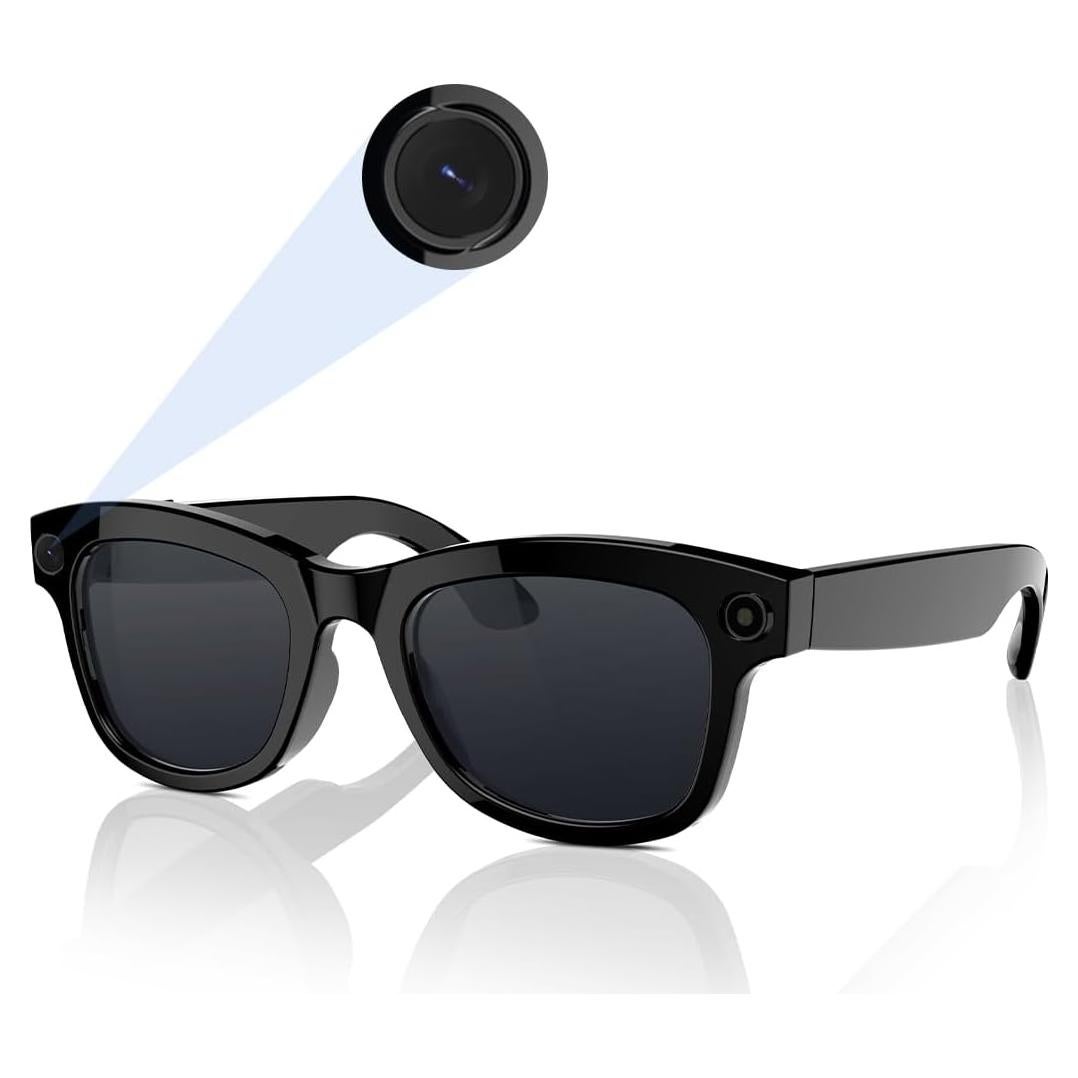 Gafas de Cámara Inteligente CuiSuto 8MP HD con AI y 32GB