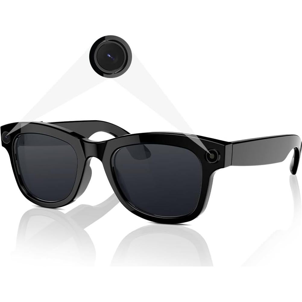 Gafas de Cámara Inteligente CuiSuto 8MP HD con AI y 32GB
