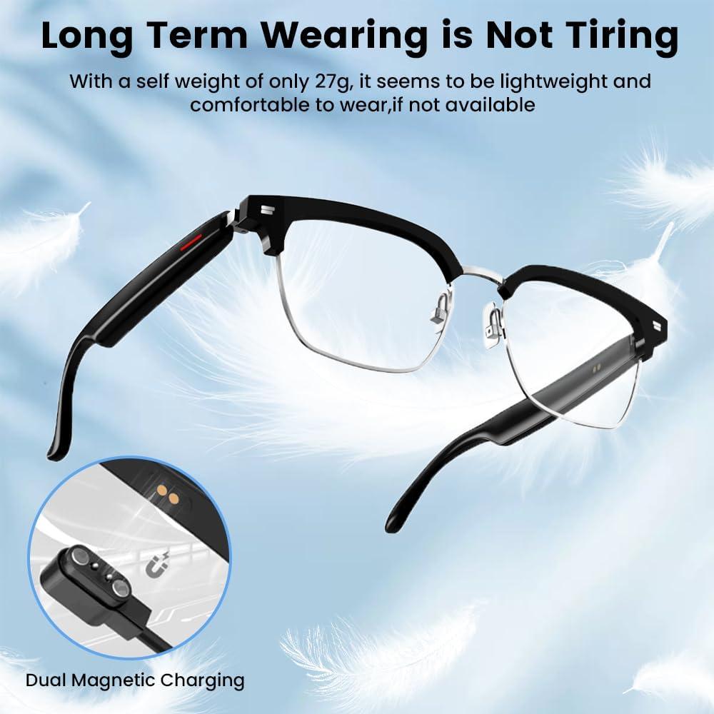 Gafas Inteligentes Bluetooth Yeabomy E1306, Impermeables, Control Táctil, UV