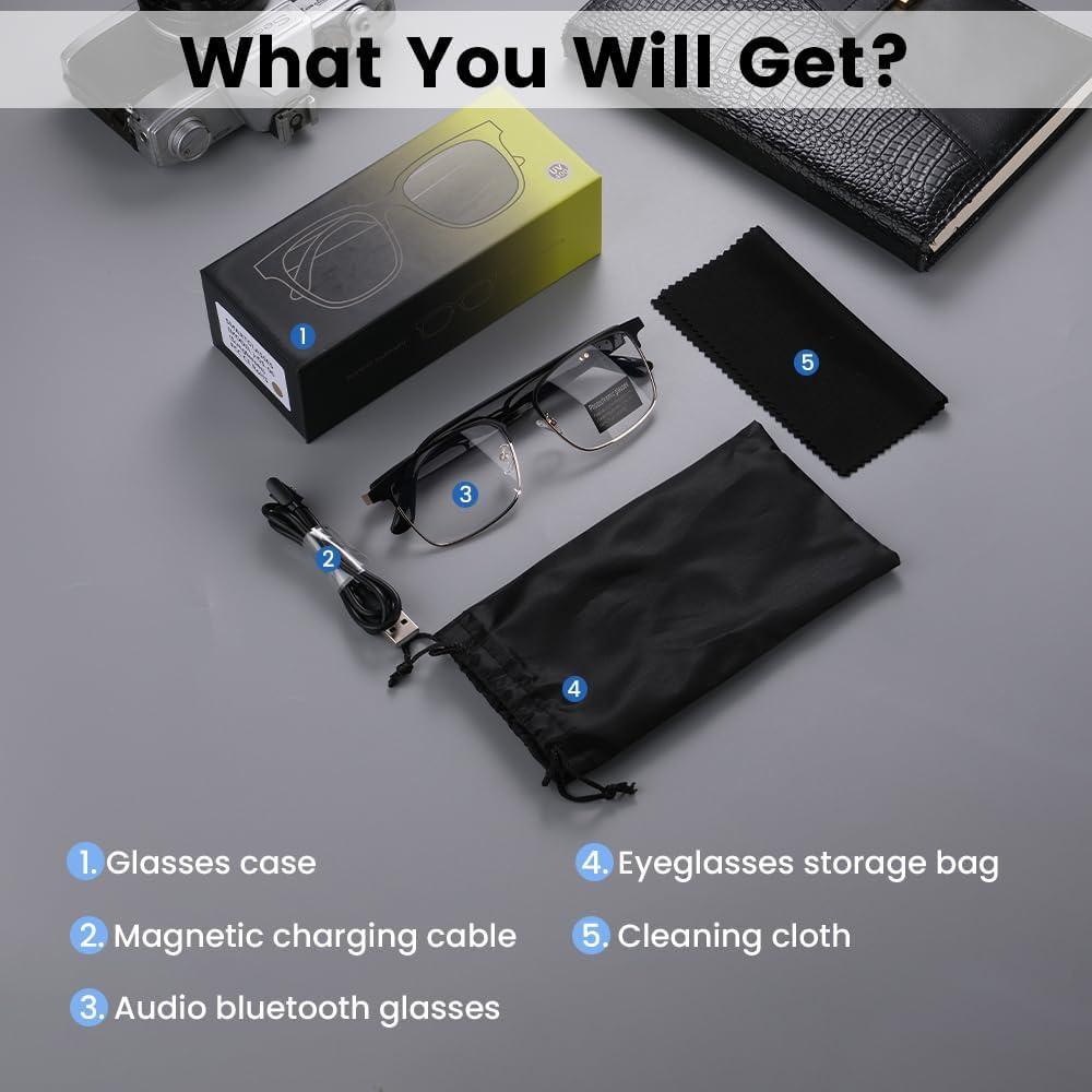 Gafas Bluetooth Inteligentes Yeabomy con Lentes Fotocromáticas
