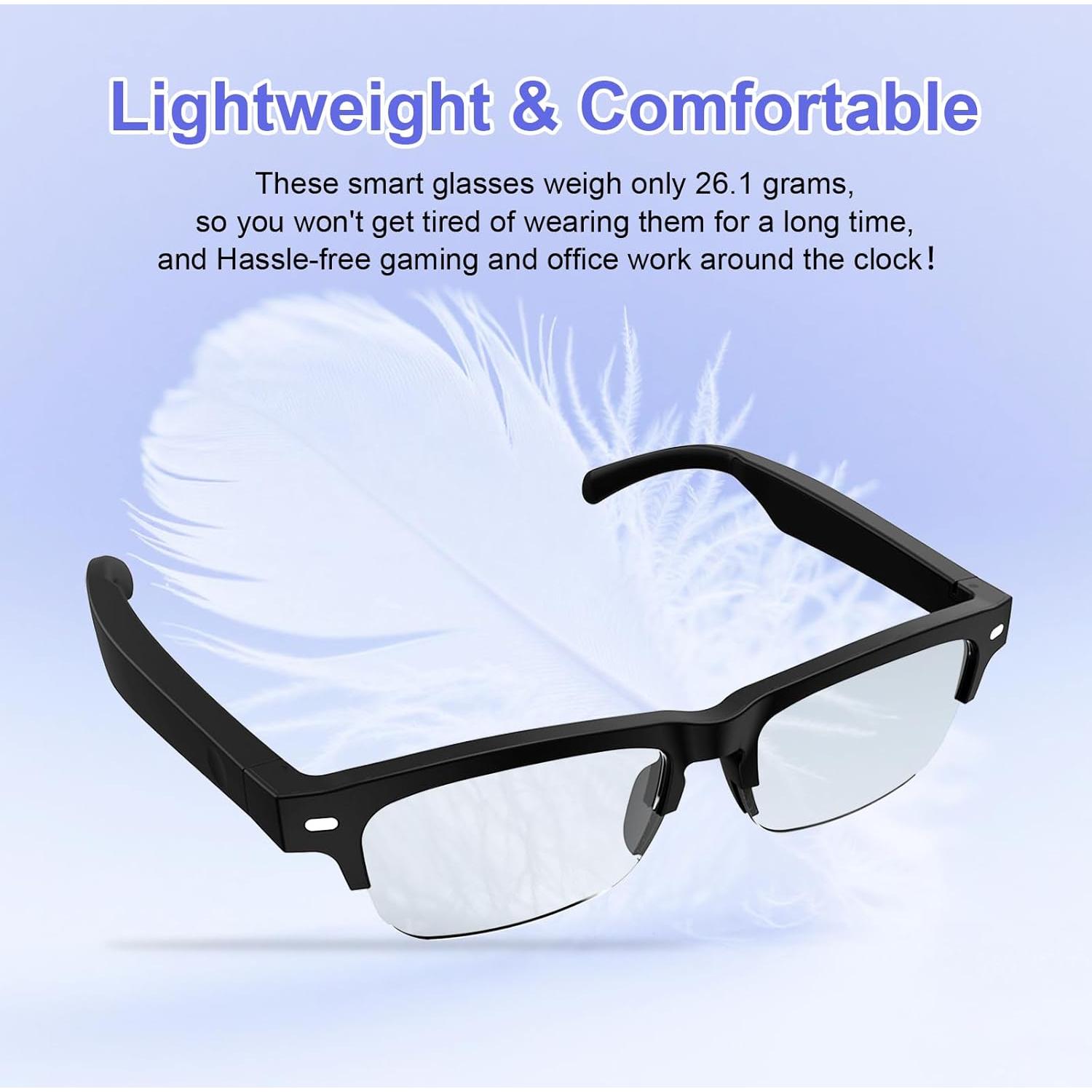 Gafas Inteligentes Tulbeys con Audio Bluetooth y Lentes Fotocromáticos