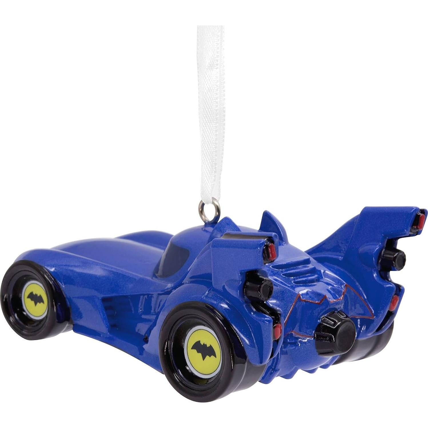 Adorno Navideño Hallmark Batimóvil DC Batwheels 7.62x5.08 cm