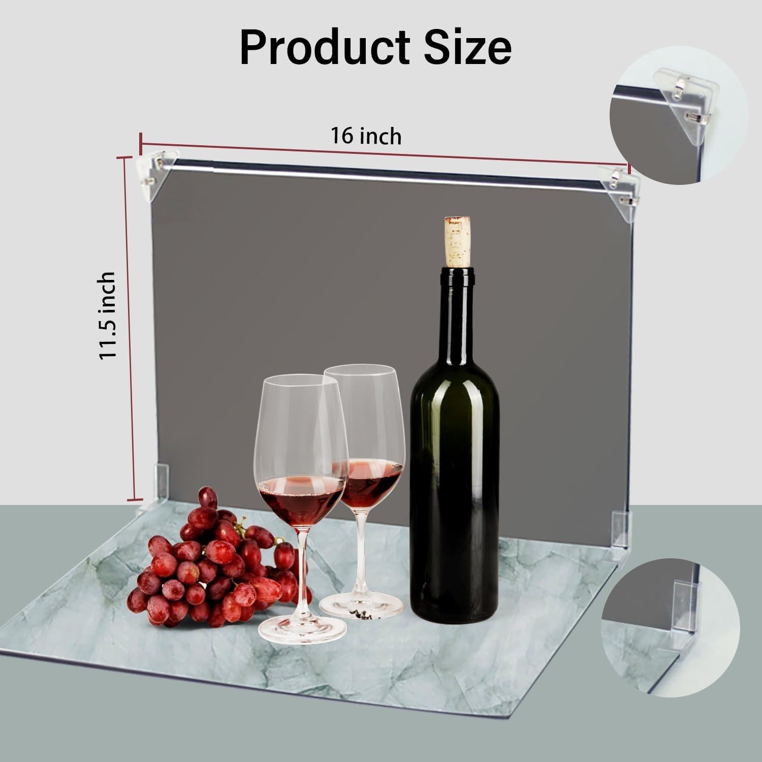 Kit de Tableros de Fondo para Fotos SHDASMIL 7pcs 40.64x29.21cm