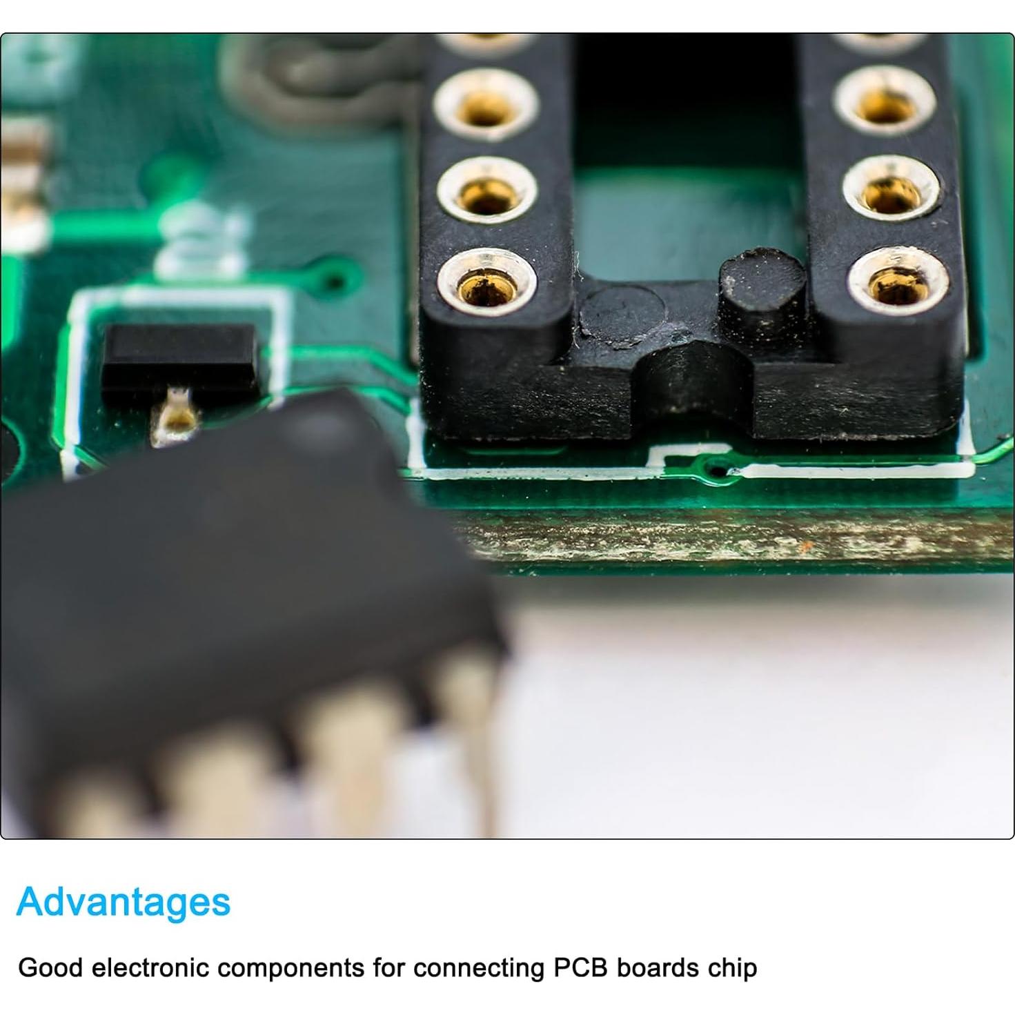 Zócalo IC 4pcs MECCANIXITY 24P 2.54mm para Placa PCB