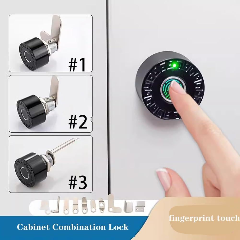 Cerradura Electrónica Biométrica Lelukee para Gabinete