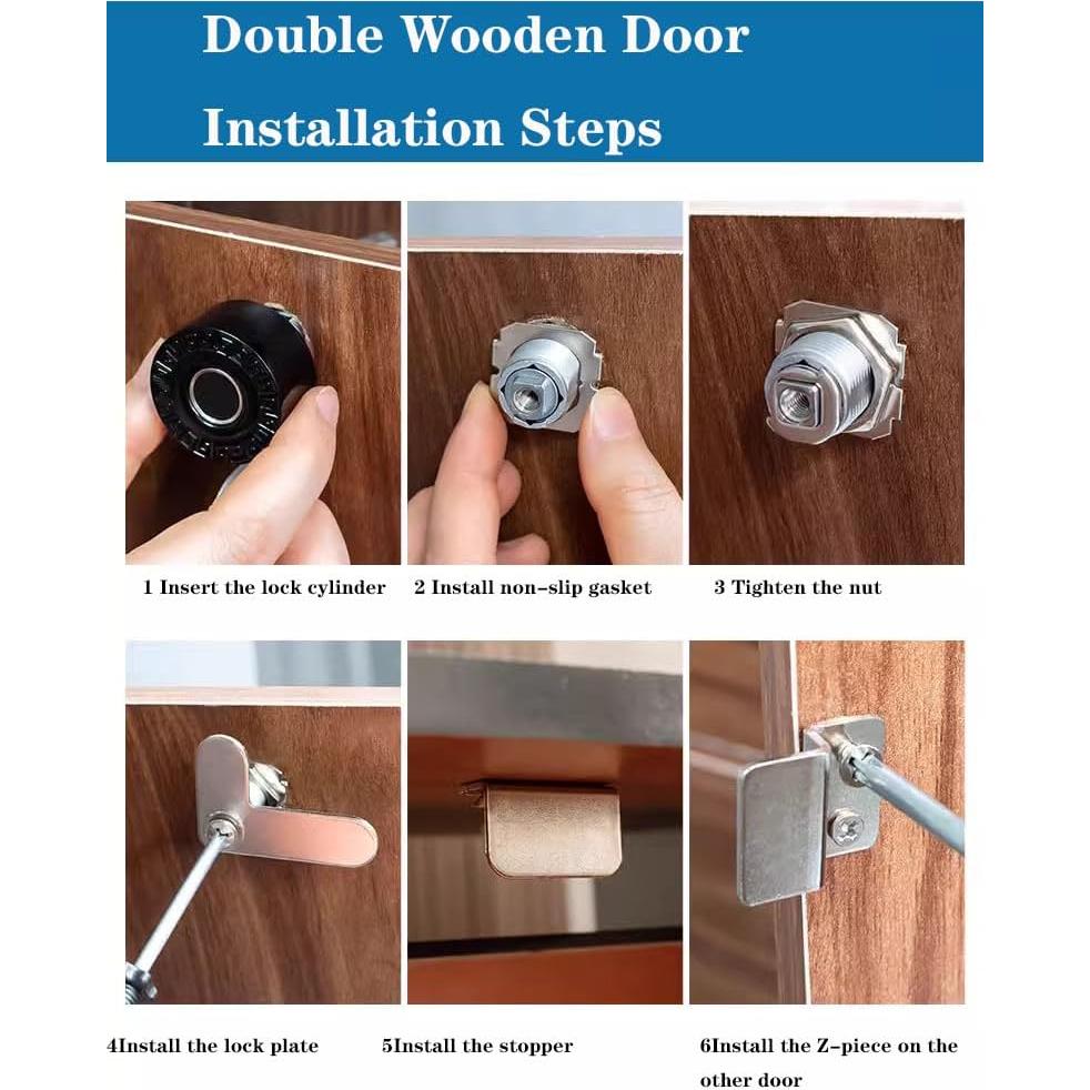 Cerradura Electrónica Biométrica Lelukee para Gabinete