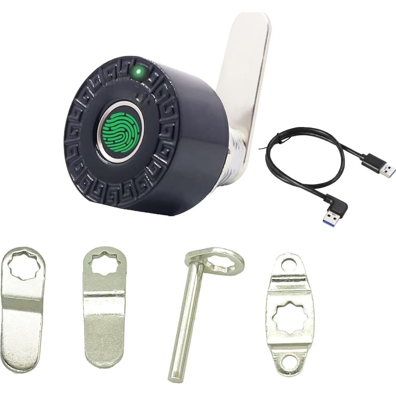 Cerradura Electrónica Biométrica Lelukee para Gabinete