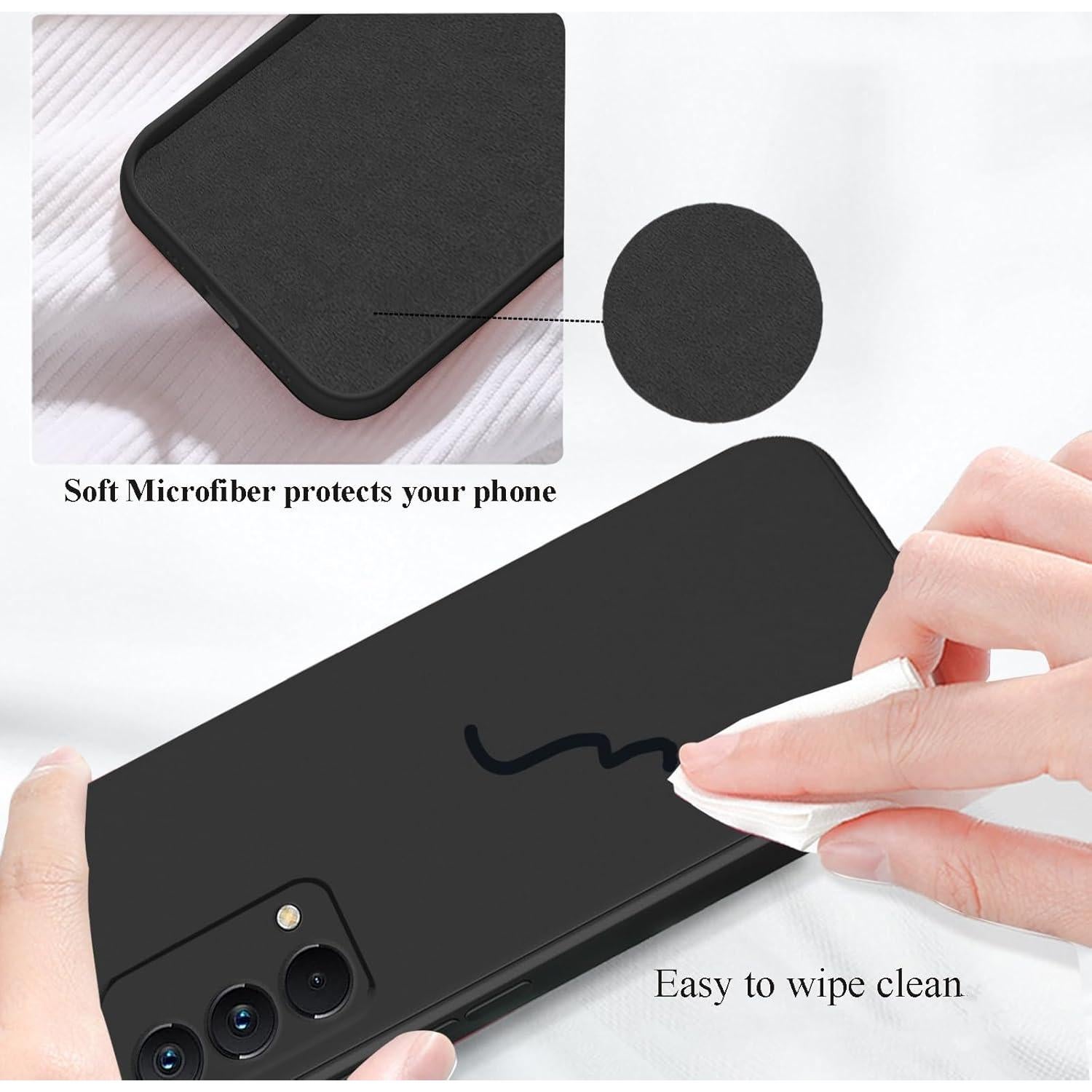 Funda de Silicona Negra para Realme GT Master Edition Delgado