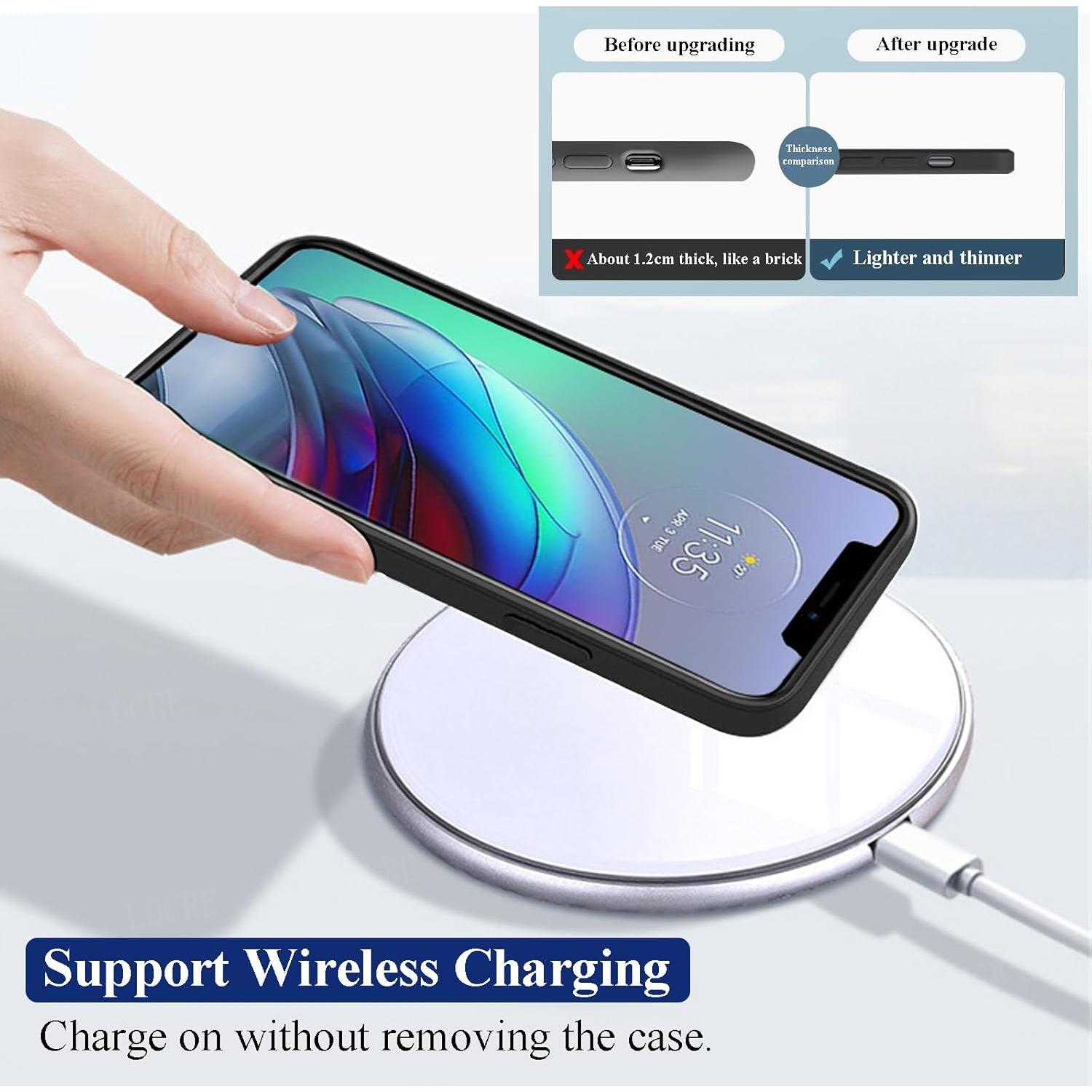 Funda de Silicona Negra para Realme GT Master Edition Delgado