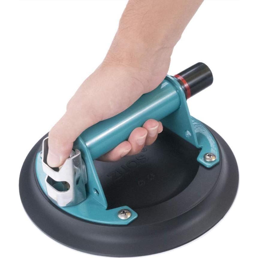 Ventosa de vidrio ZUOS 20 cm con mango metálico - 2 piezas