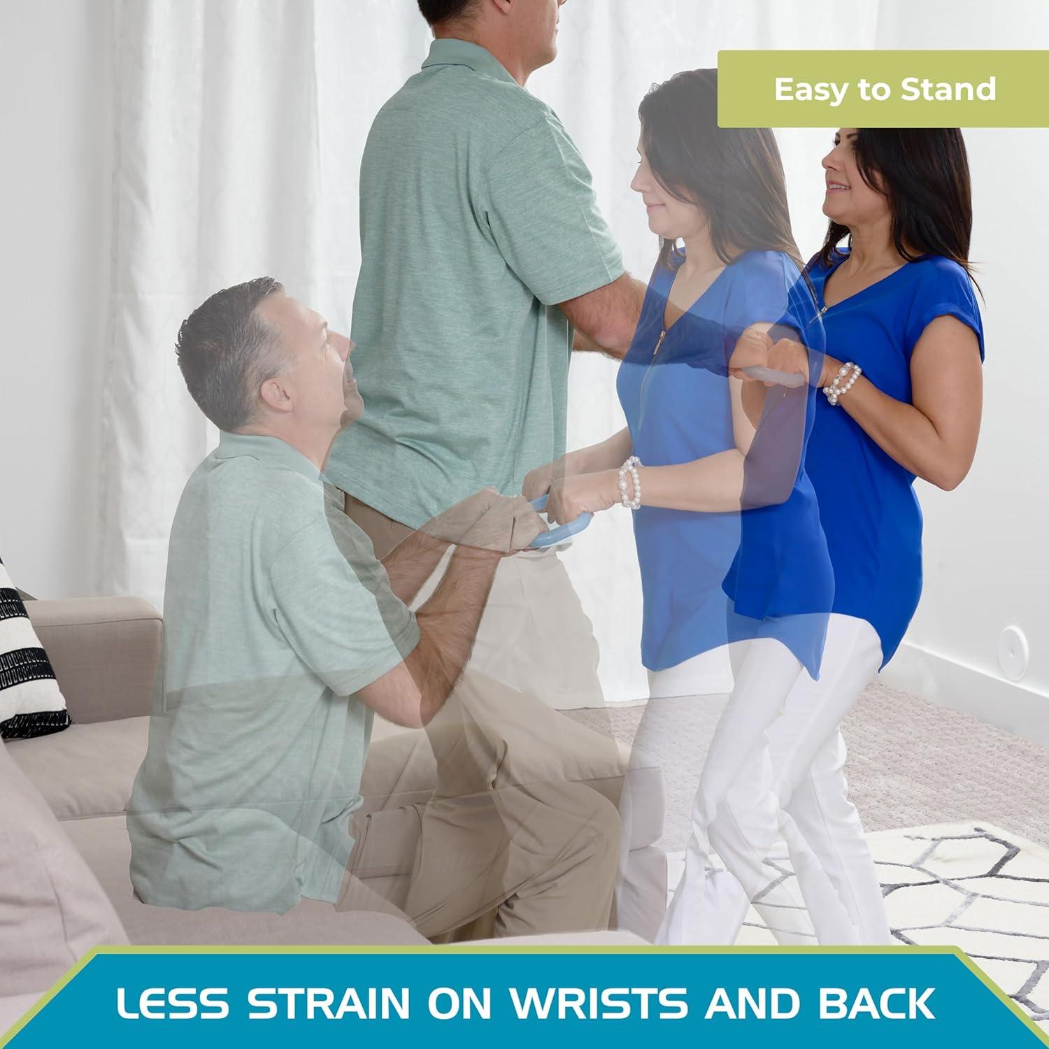 Handy Handle Stander Azul - Dispositivo de Asistencia para Levantar