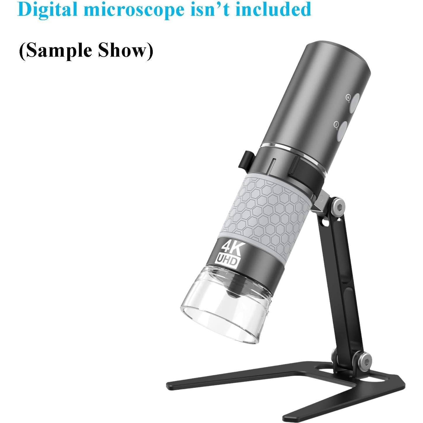 Soporte de Microscopio Digital USB/WiFi Cainda Aluminio Ligero