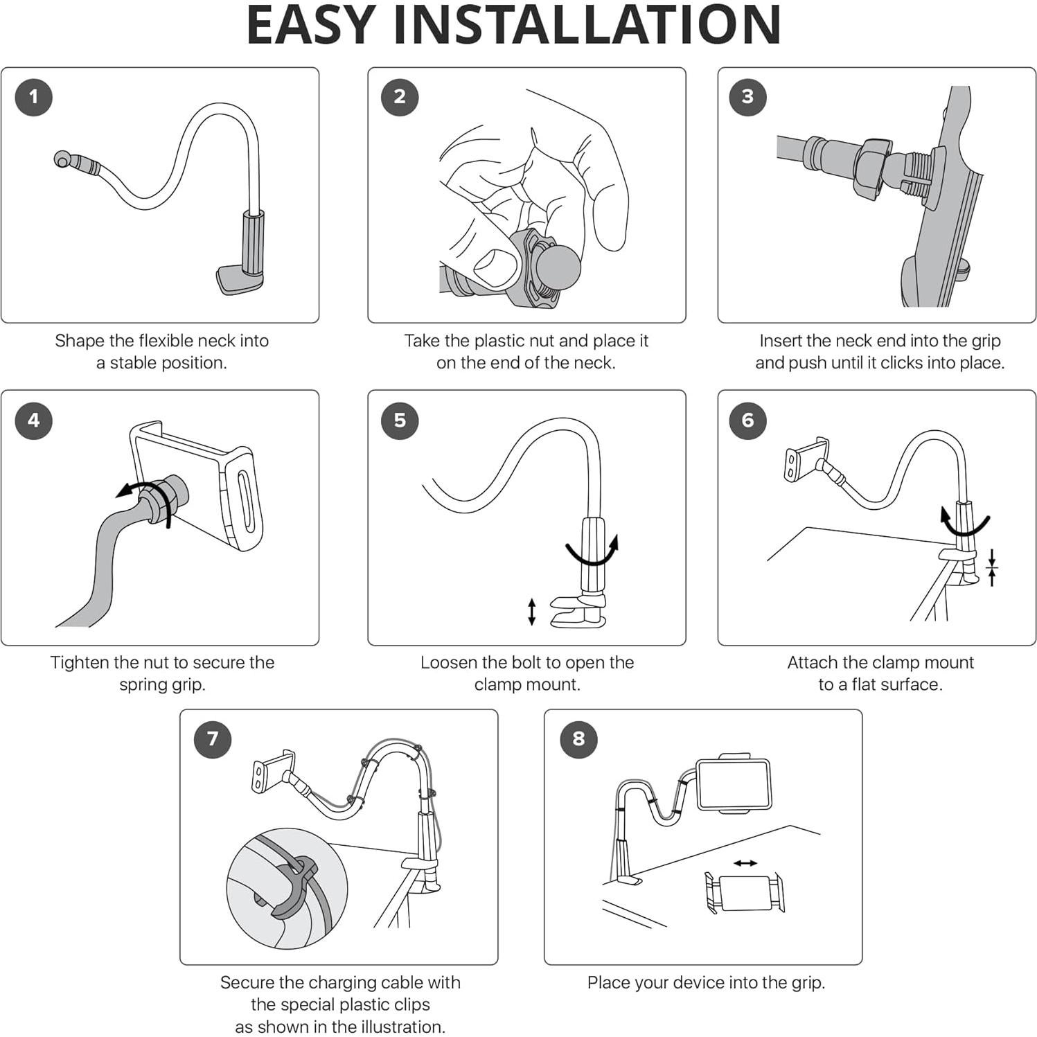 Soporte para Tabletas X-Protector 4.7" a 11" - Aluminio