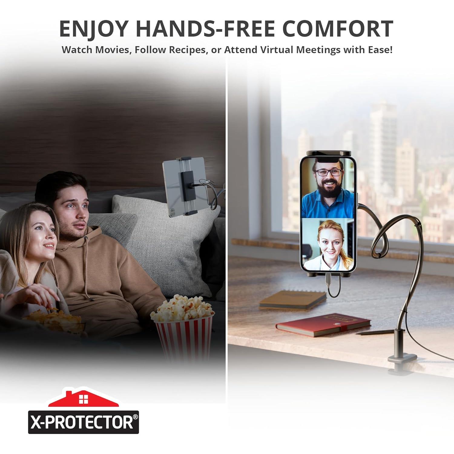 Soporte para Tabletas X-Protector 4.7" a 11" - Aluminio