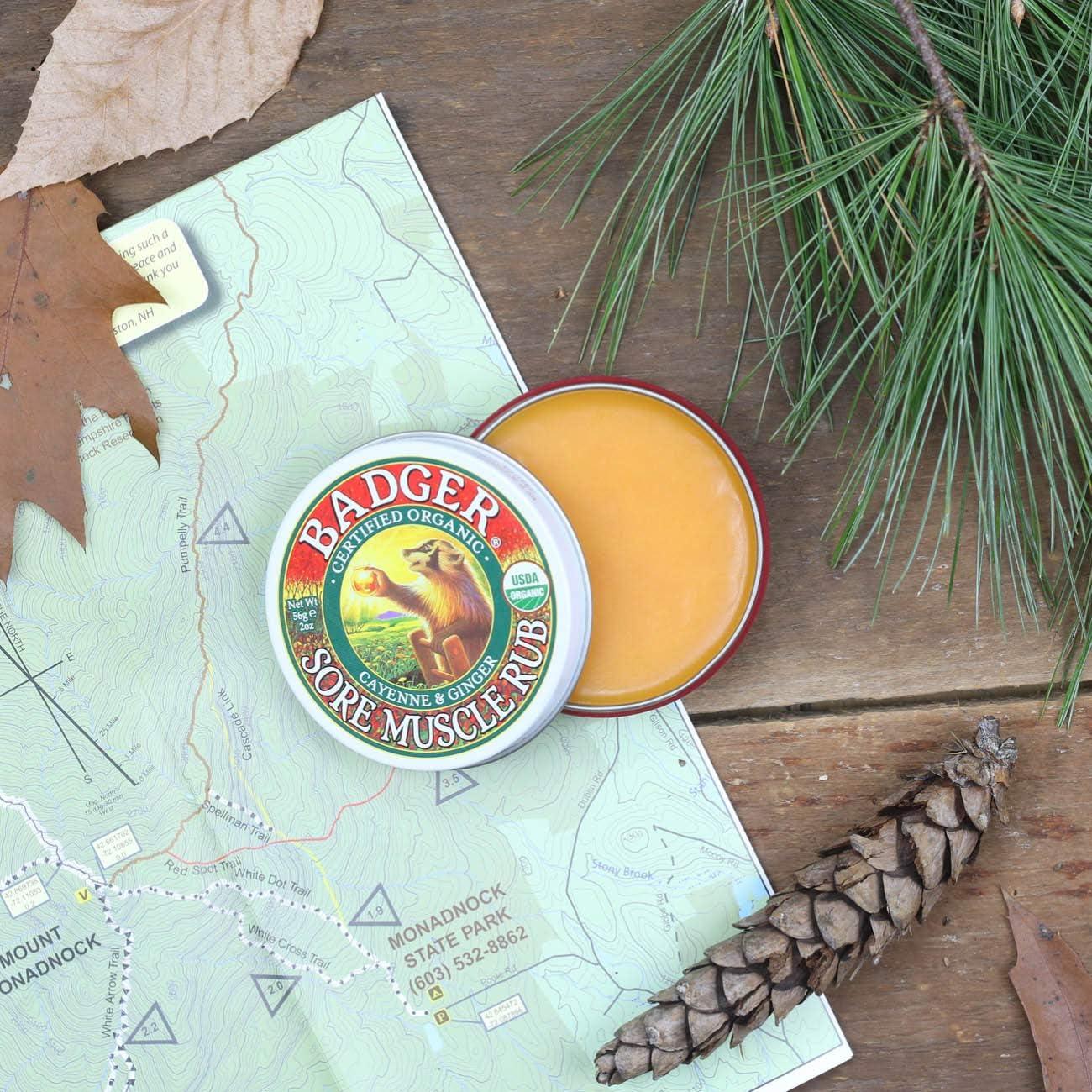 Ungüento Orgánico para Músculos Adoloridos Badger 21.26 g