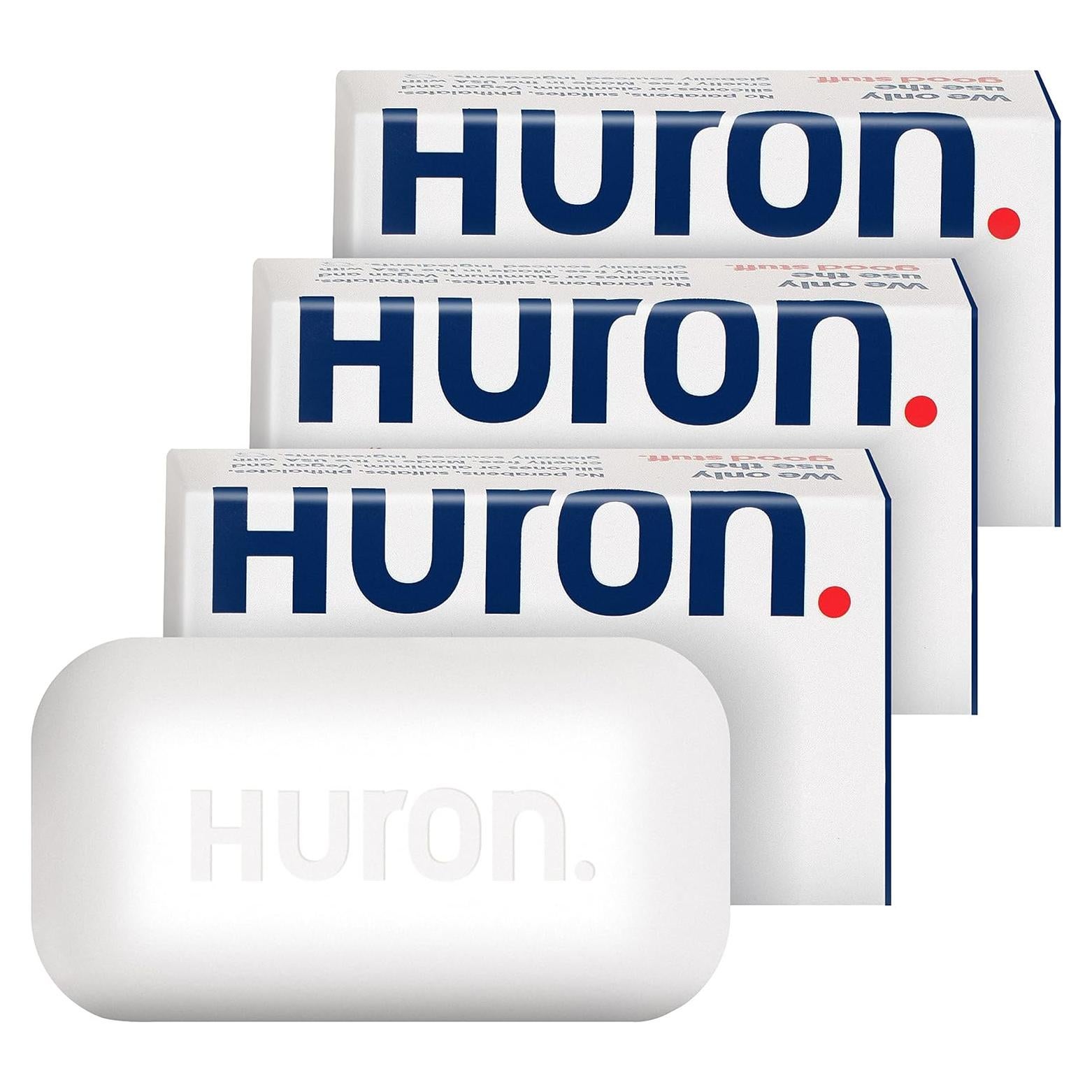 Jabón de Barra Huron Cítricos Eucalipto 3 Unidades 142g