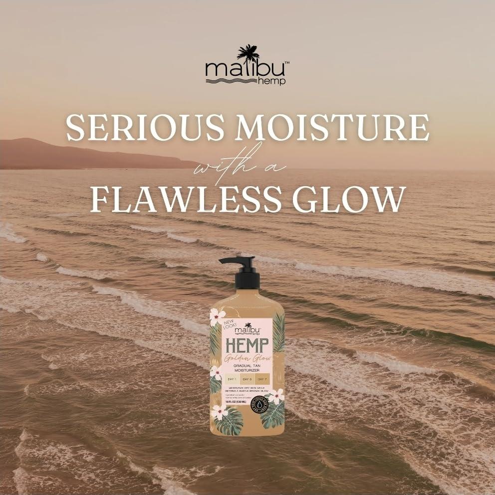 Loción Reafirmante para Piel Malibu Tan Hemp 530 ml