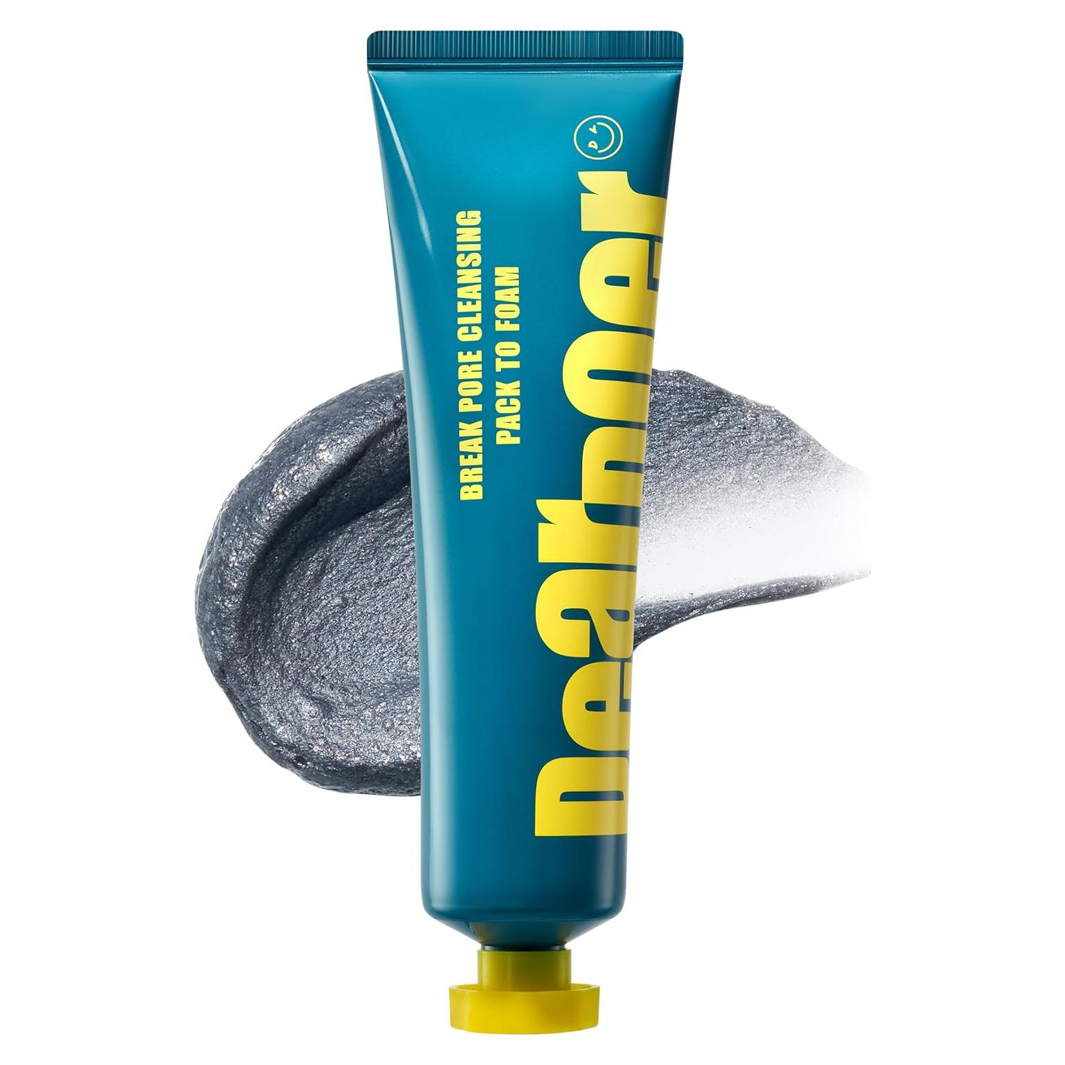 Limpiador Facial 3 en 1 Dear Doer - 99.9 ml con Carbón y AHA