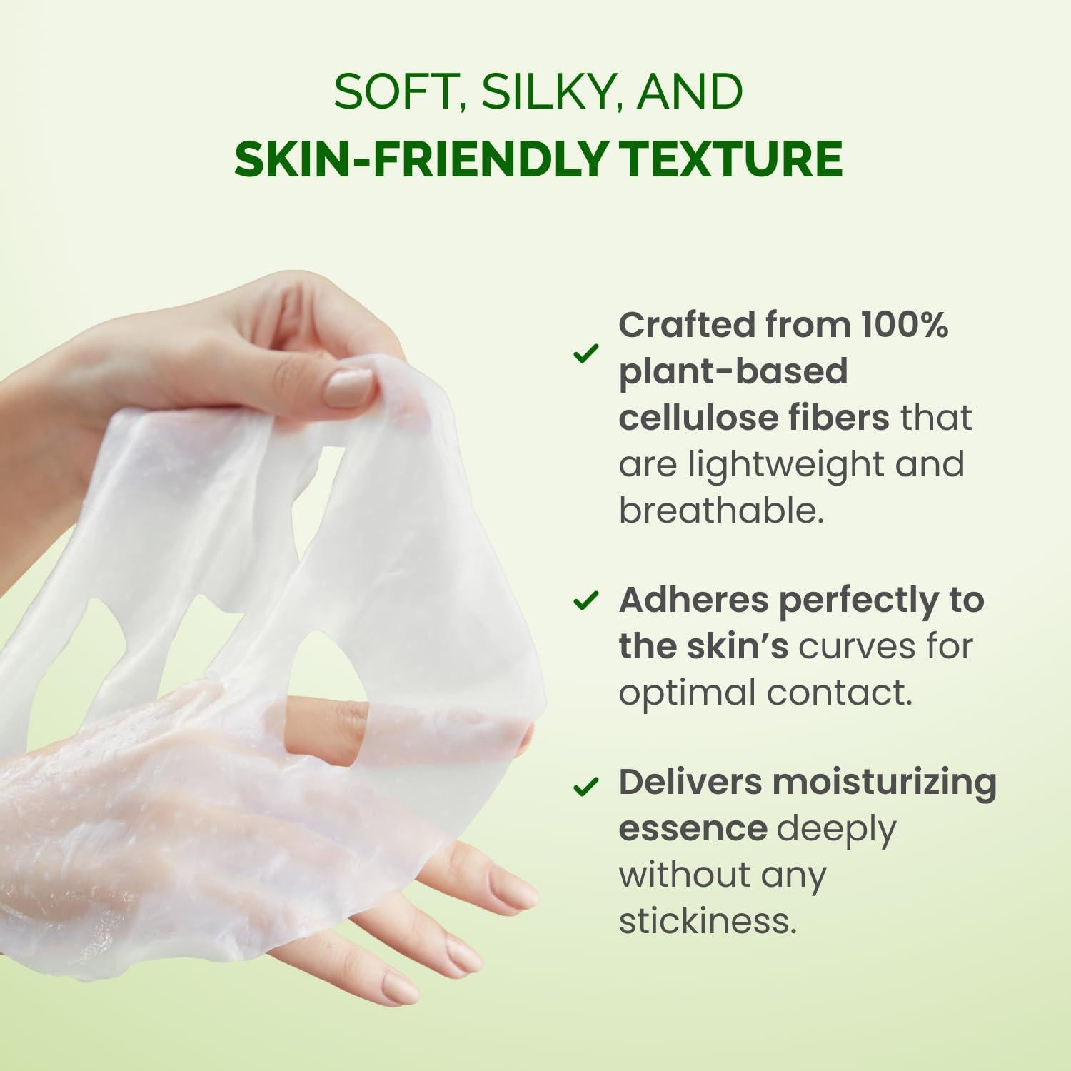 Mascarilla Facial de Tela Plantifique Chill Cica 5 Unidades - Calmante con Centella y Niacinamida