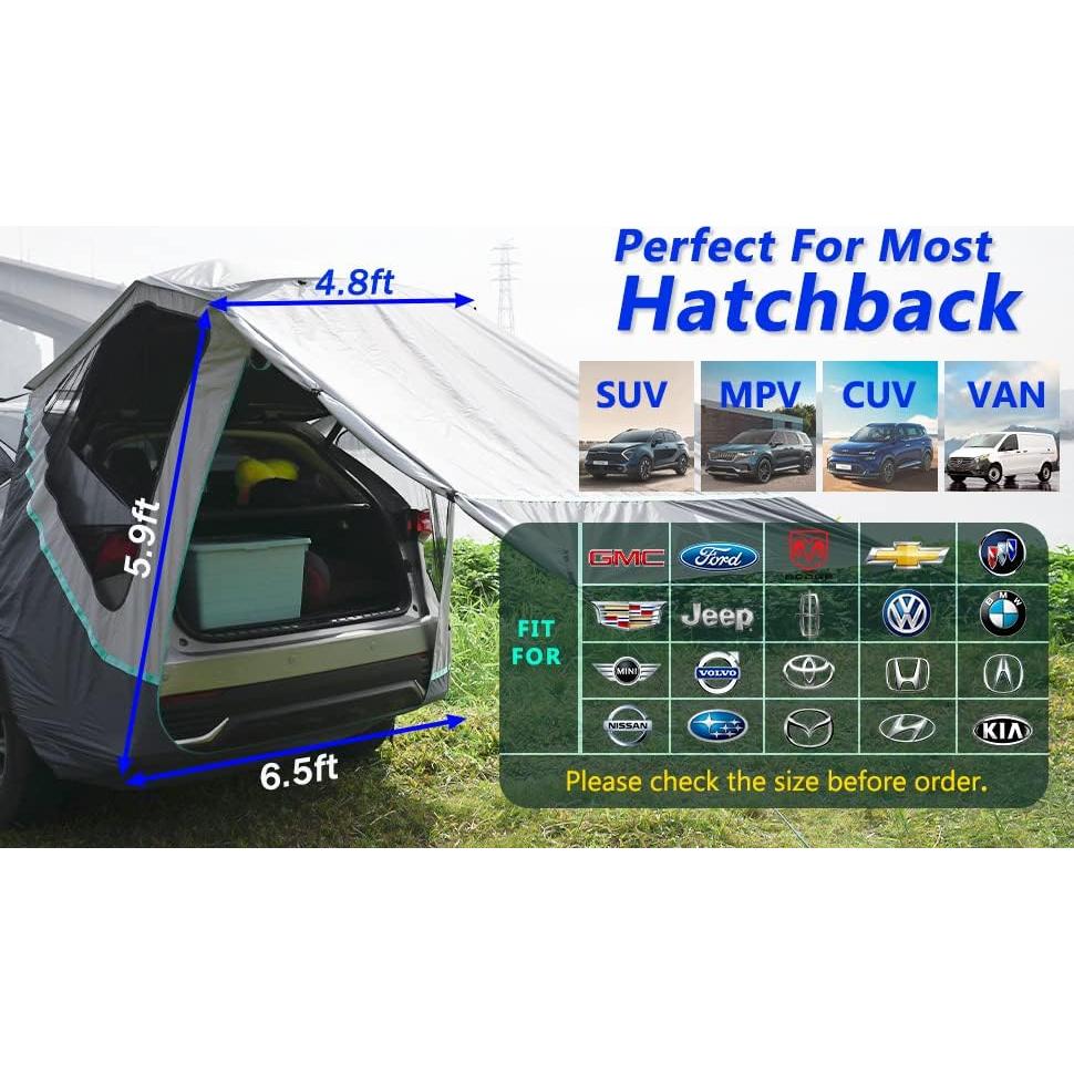 Carpa para Maletero SUV M KARMATER 1.83x1.83m Resistente