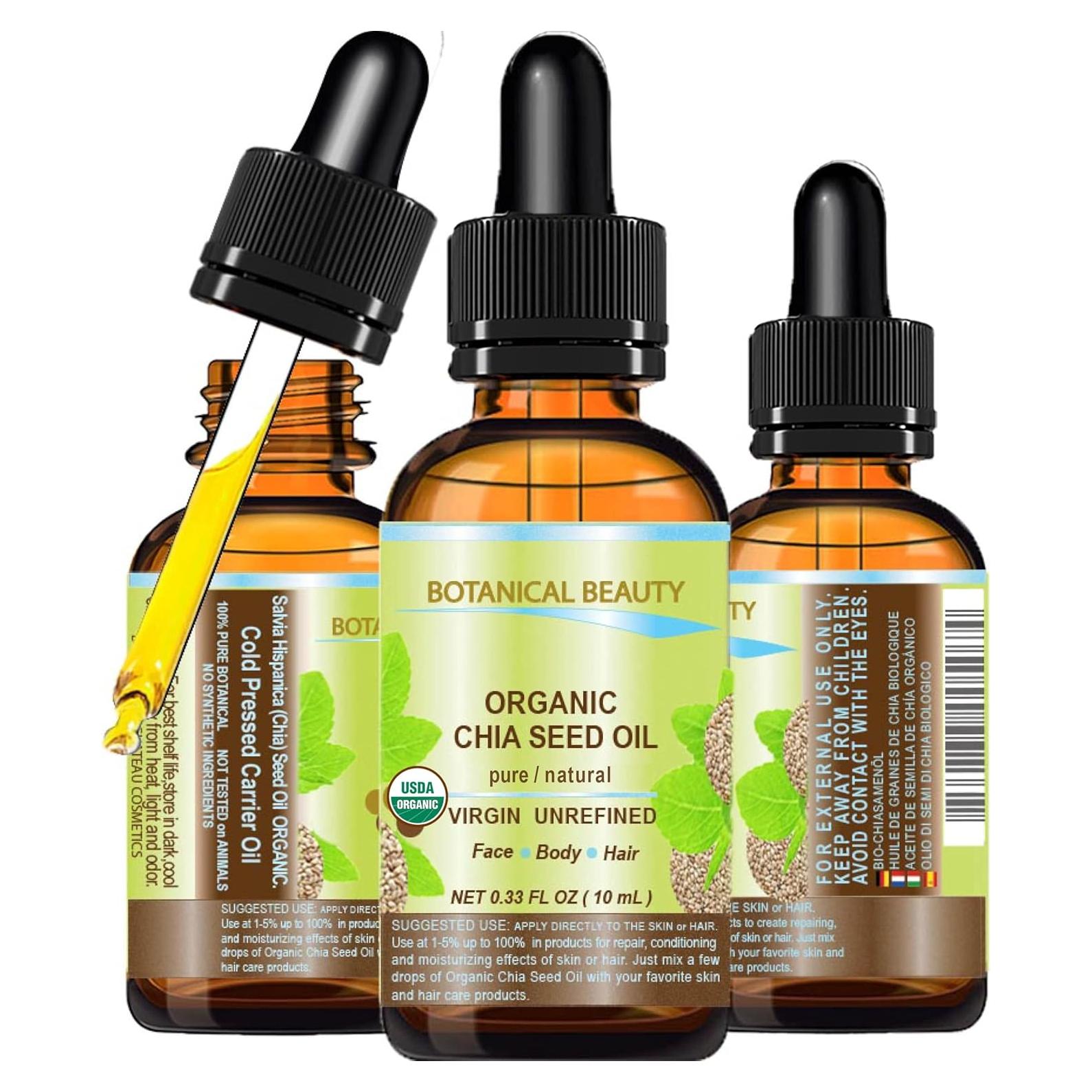 Aceite de Semilla de Chía Orgánico Botanical Beauty 10 ml