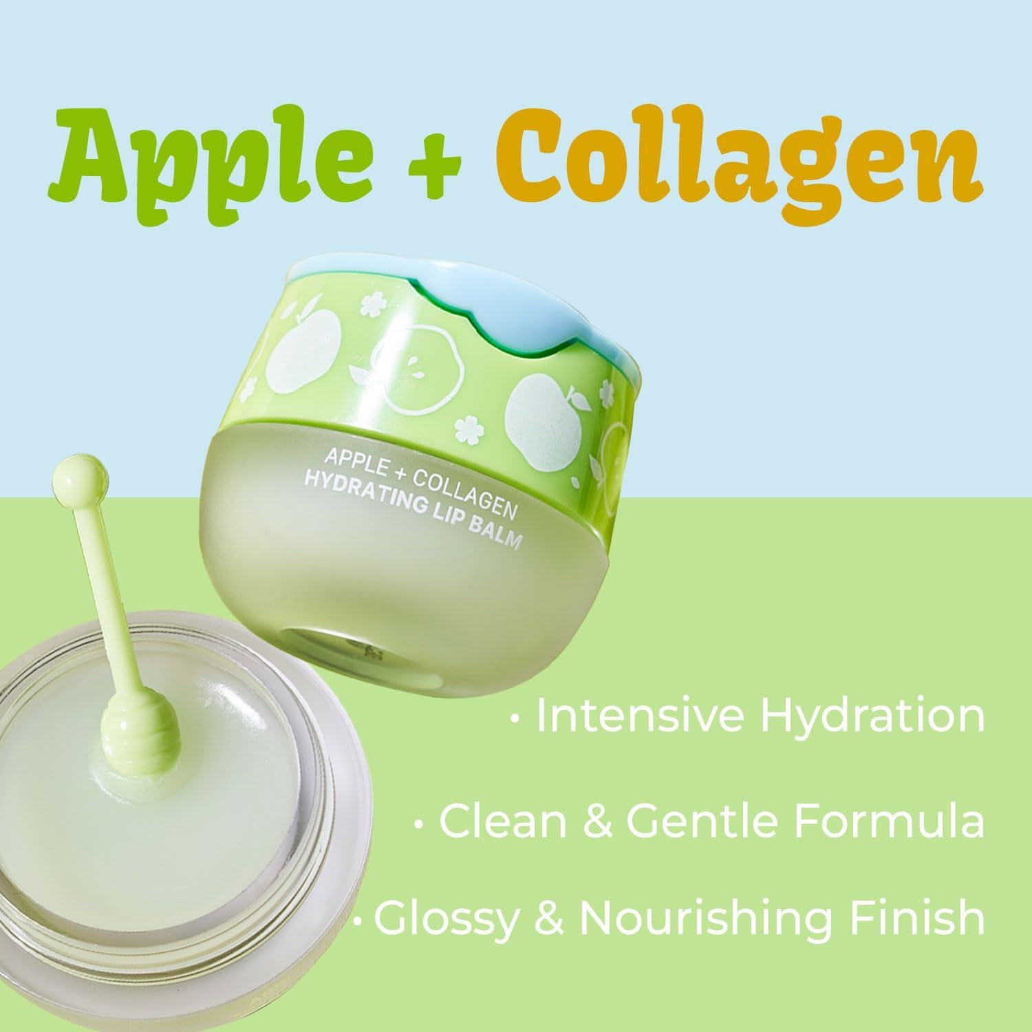 Bálsamo Labial Hidratante Mira A Mí Colágeno Manzana 5.9ml