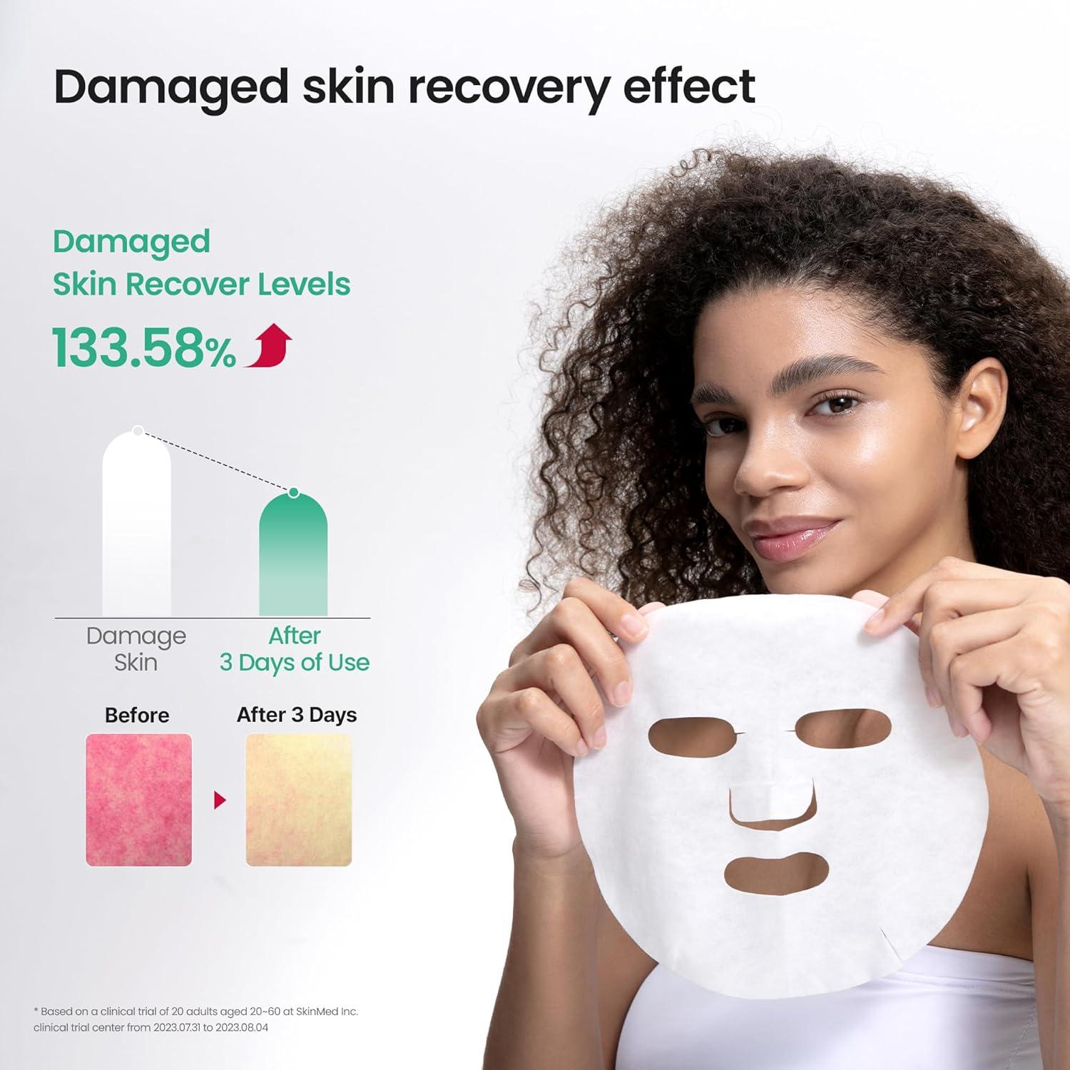 Mascarilla Facial Calmante Profunda Medytox - 5 Unidades