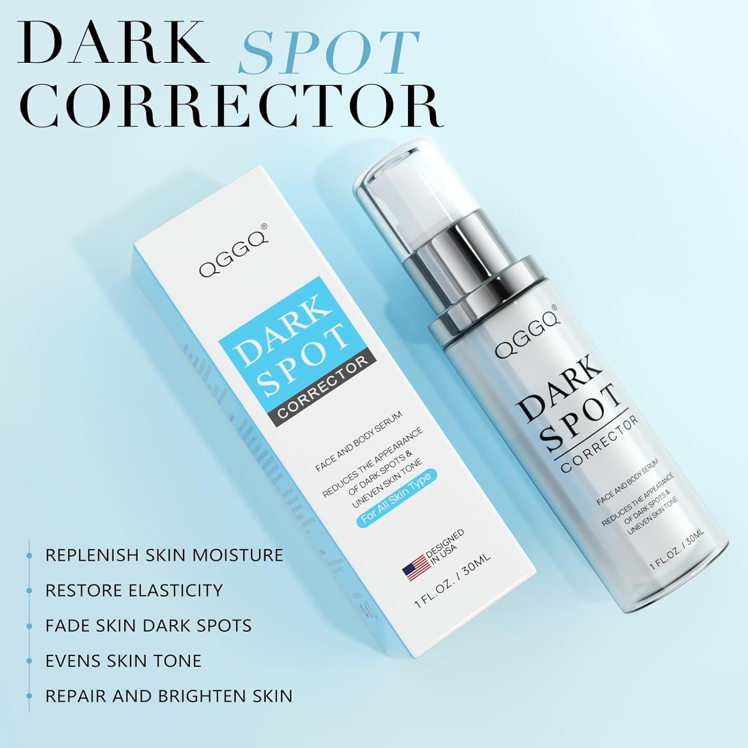 Suero Removedor de Manchas Oscuras QGGQ 30 ml - Niacinamida