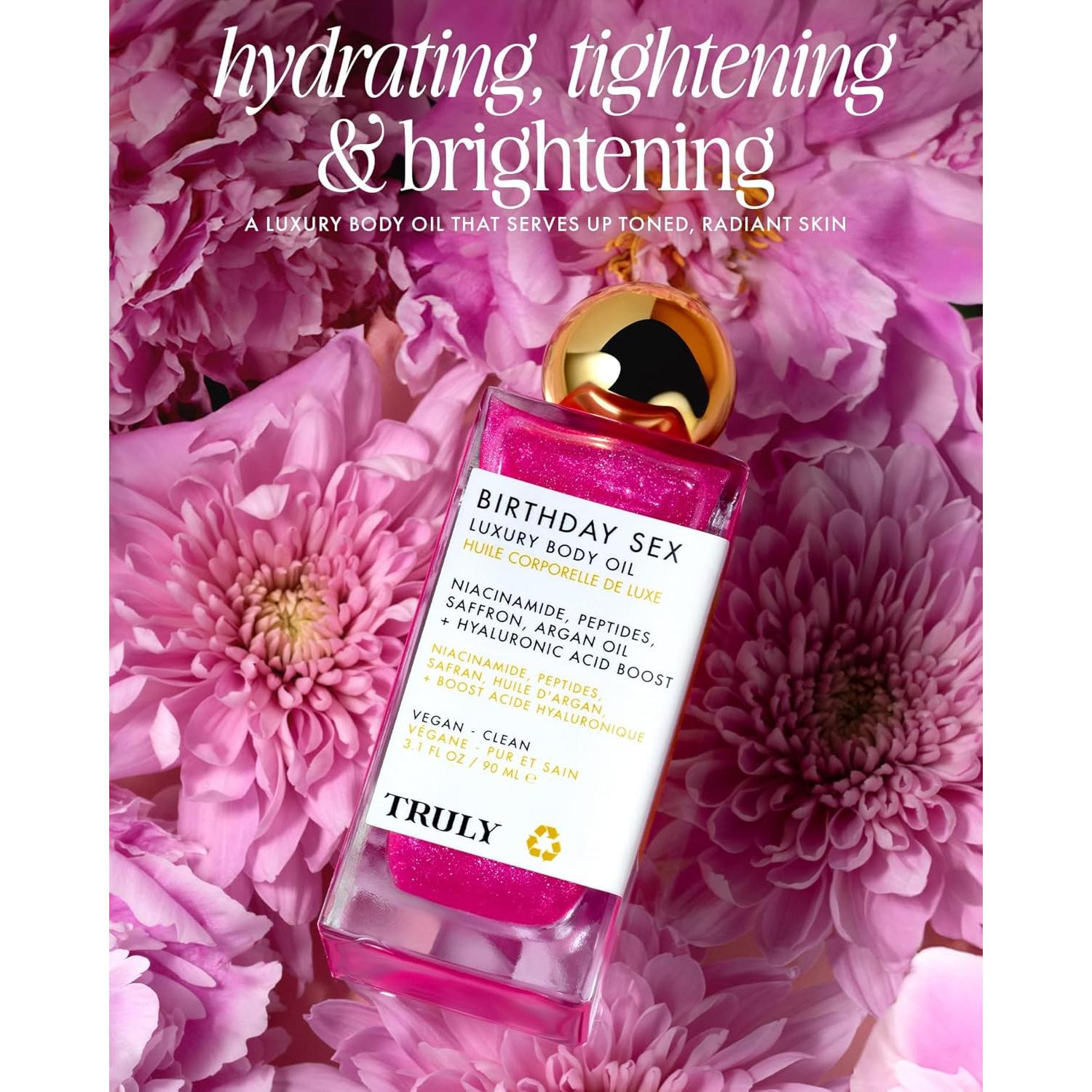 Aceite Corporal Truly Luxury Hidratante 321g Brillo Natural