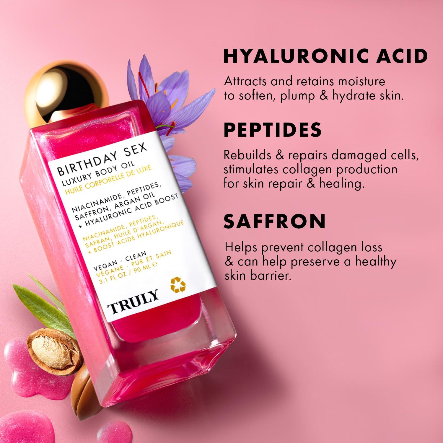 Aceite Corporal Truly Luxury Hidratante 321g Brillo Natural