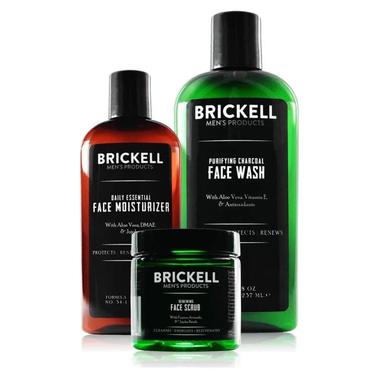 Rutina Avanzada Cuidado Facial Hombre Brickell - Carbón Activado