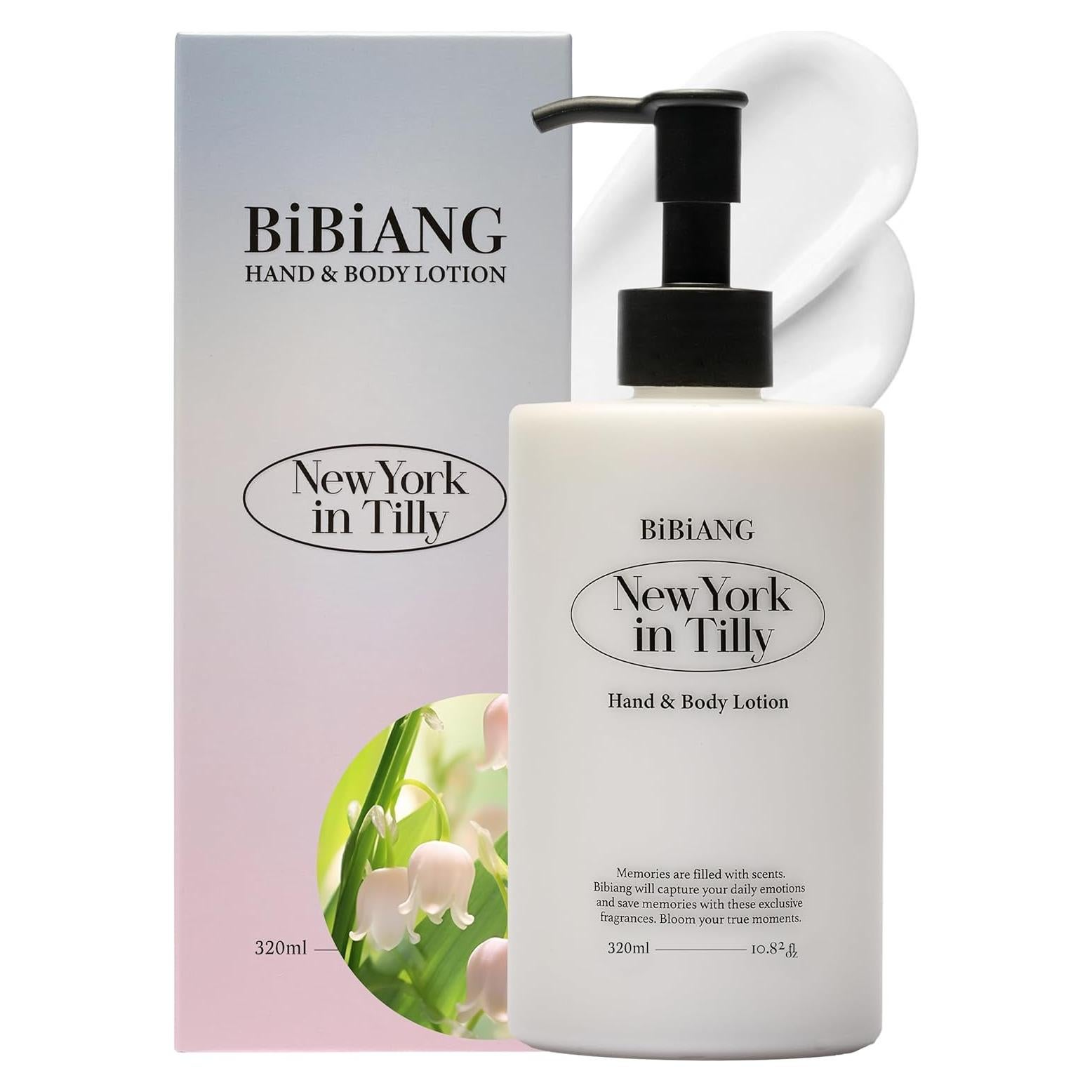 Loción Corporal Hidratante BiBiANG Nueva York 320 ml - Lirio Floral