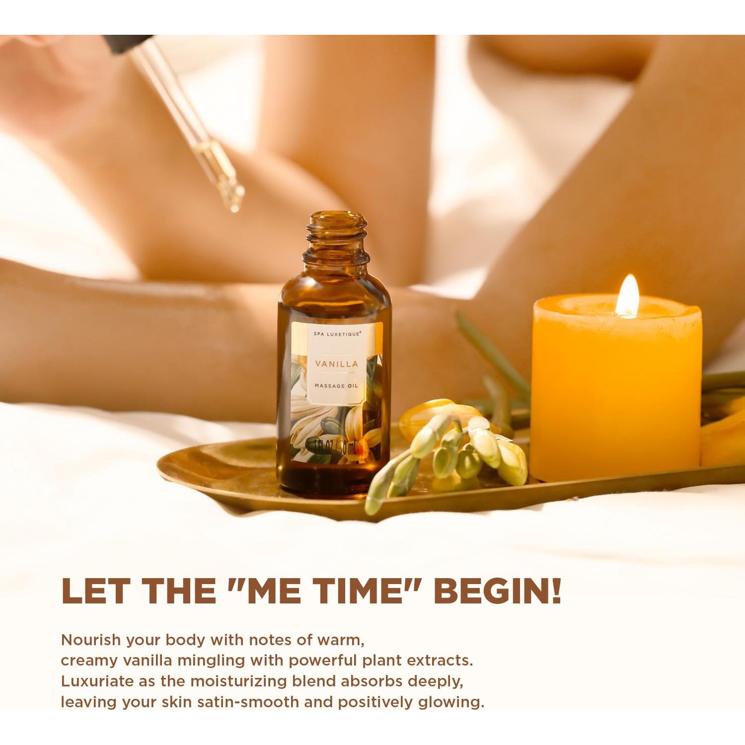 Cesta de Regalo Spa Luxetique 15 Pcs Vainilla para Mujeres