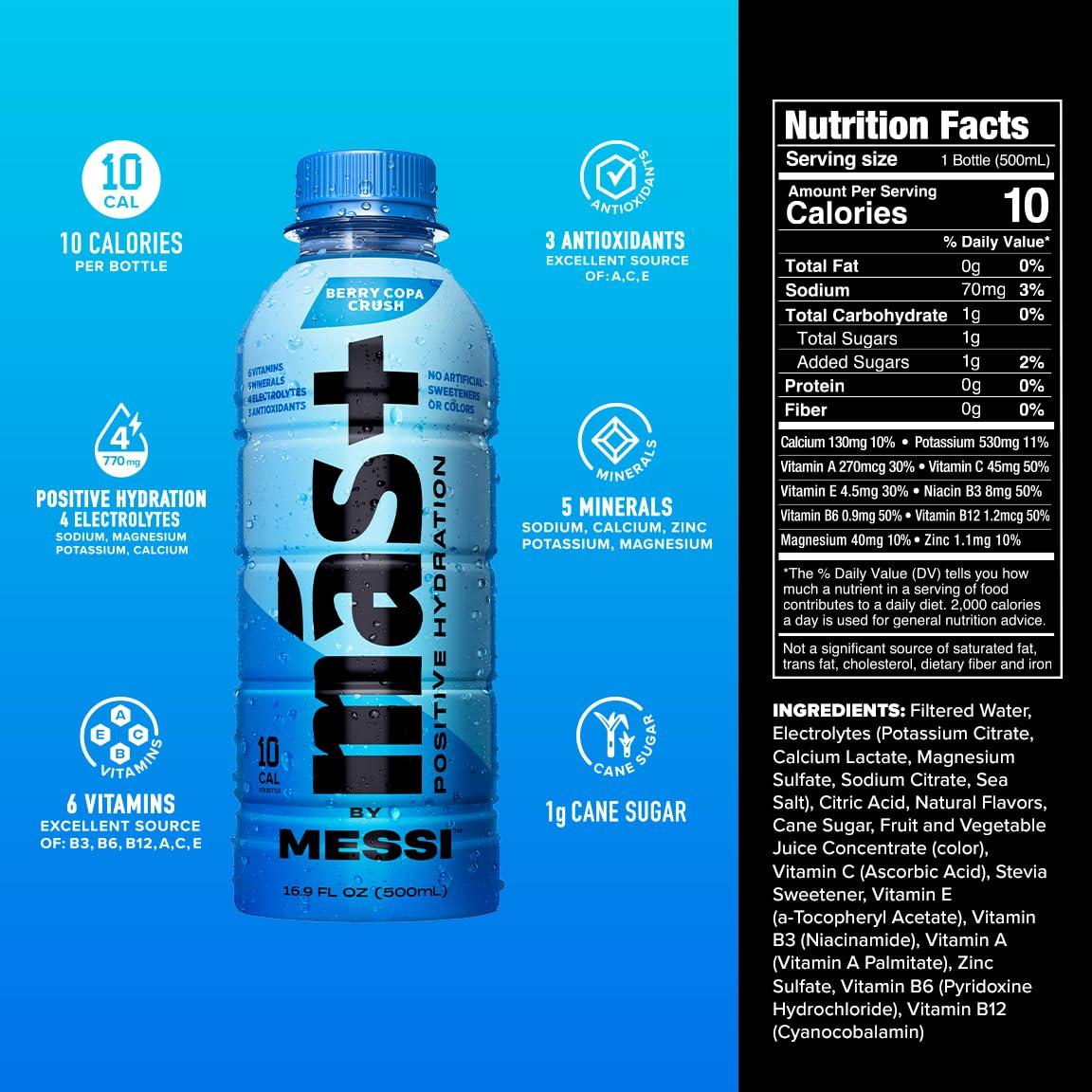Bebida Deportiva Más+ by Messi 500ml Berry Copa Crush
