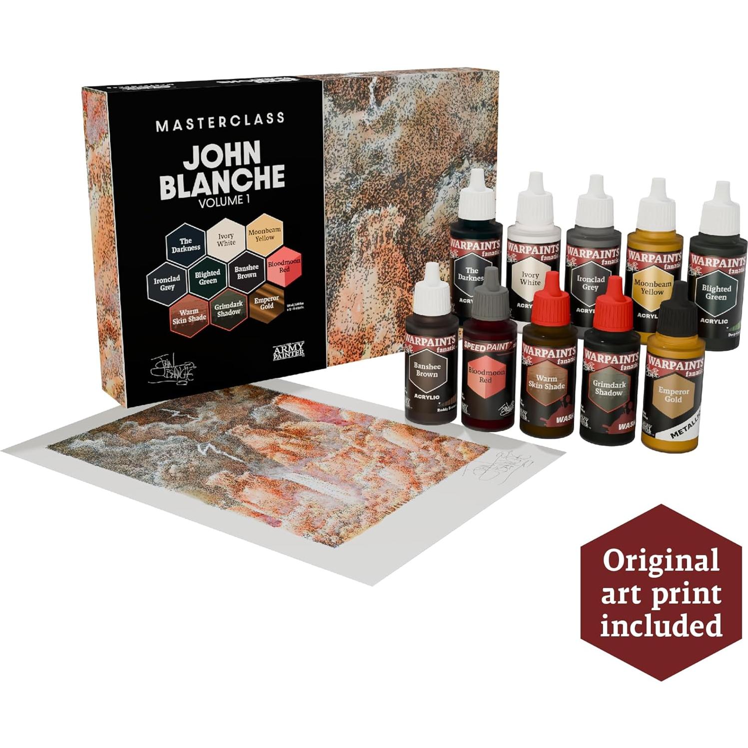 Set de Pintura The Army Painter John Blanche Vol. 1 10x18ml