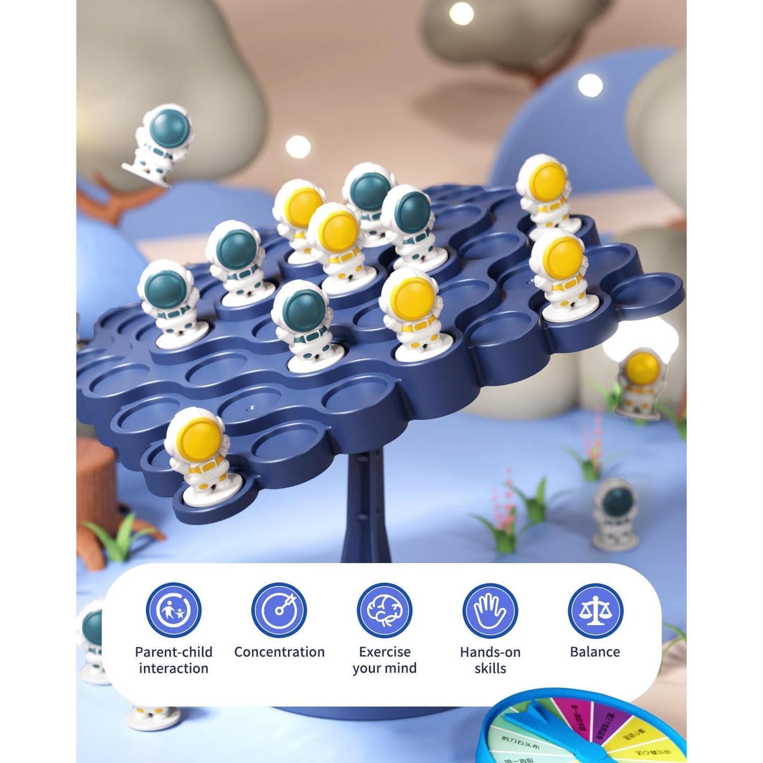 Juego de Equilibrio Montessori Zonopy para Niños 1-4 Jugadores