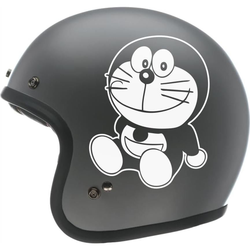 Calcomanía Vinilo Kojozone Gato Robótico 12.7 cm Blanco