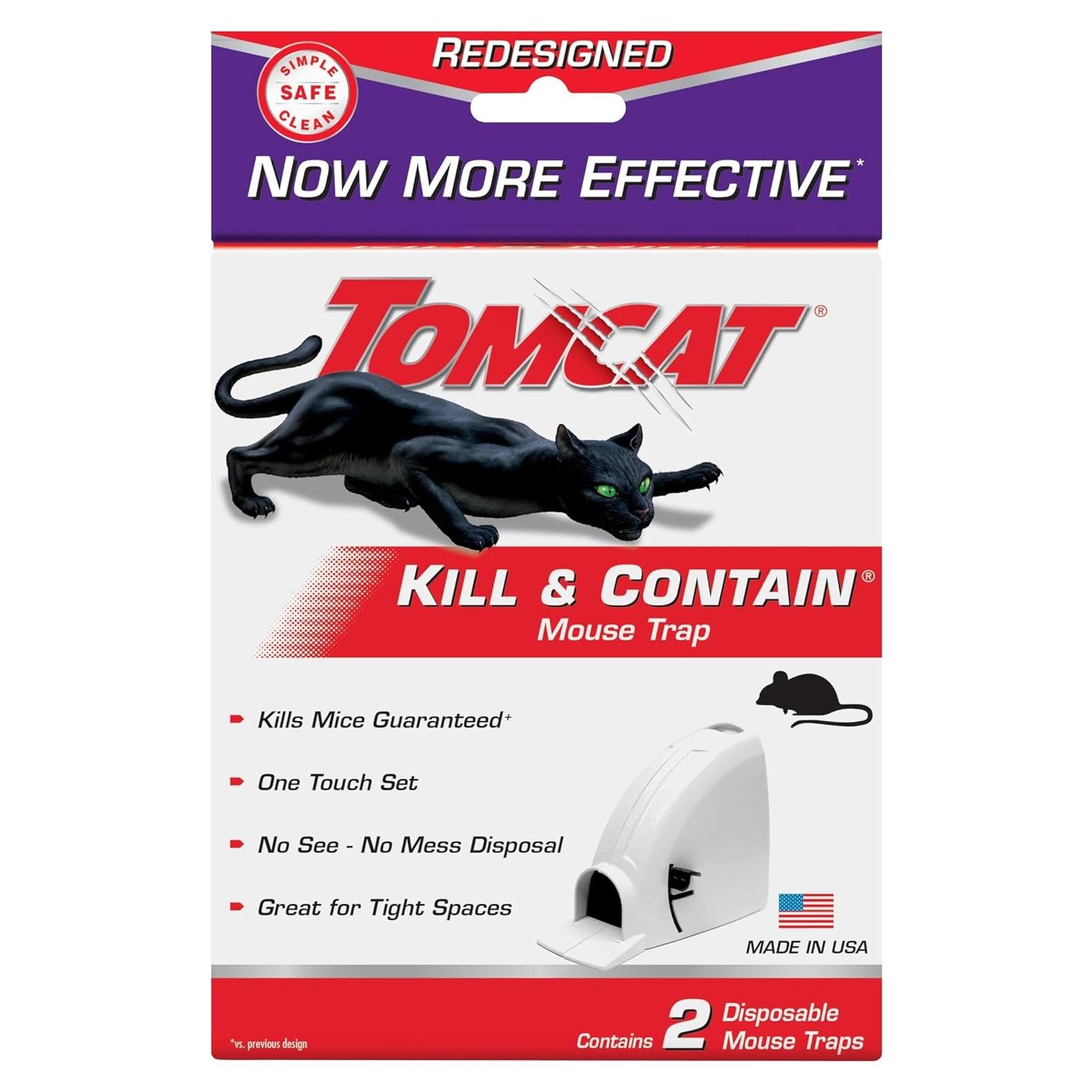 Trampa para Ratones Tomcat Kill & Contain - 2 Unidades