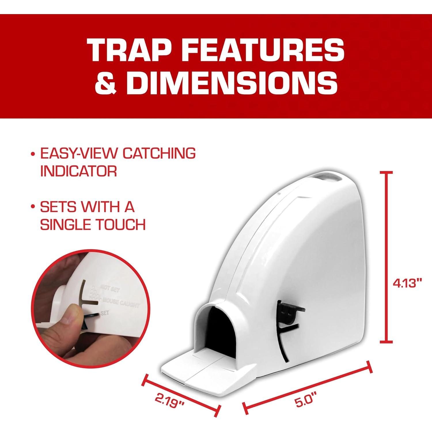 Trampa para Ratones Tomcat Kill & Contain - 2 Unidades
