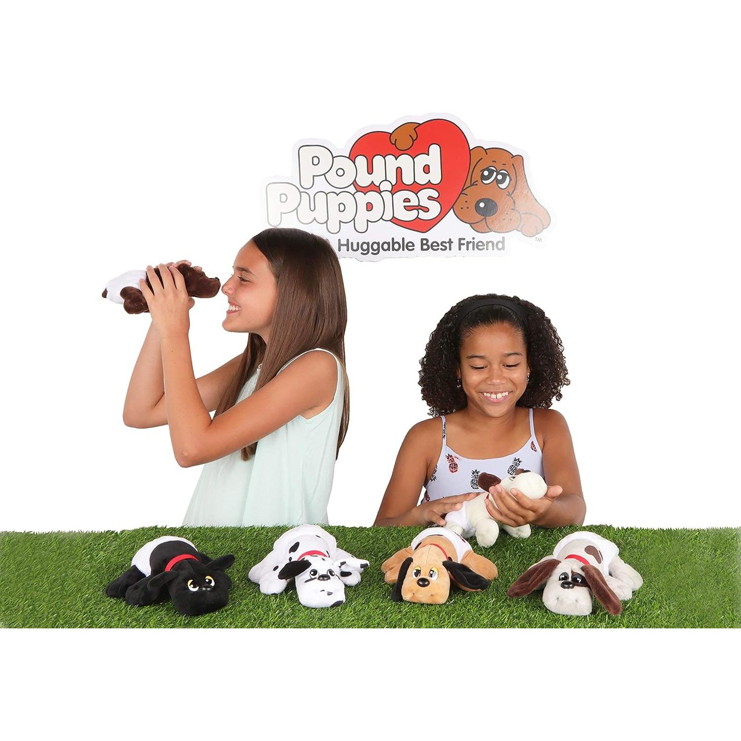 Pound Puppies Newborns Juguete de Peluche Negro 20 cm