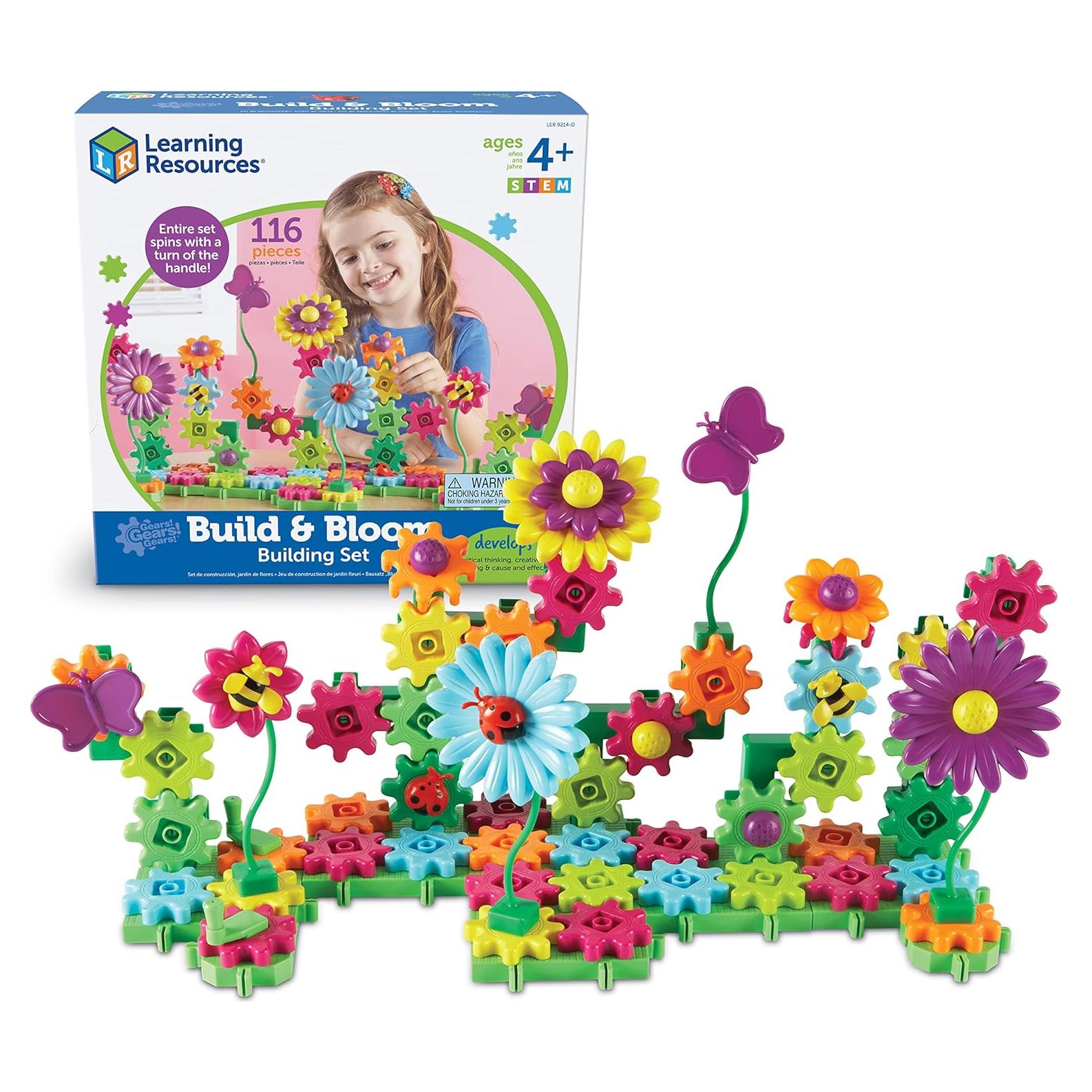 Set de Construcción y Floración Recursos de Aprendizaje 117 Piezas