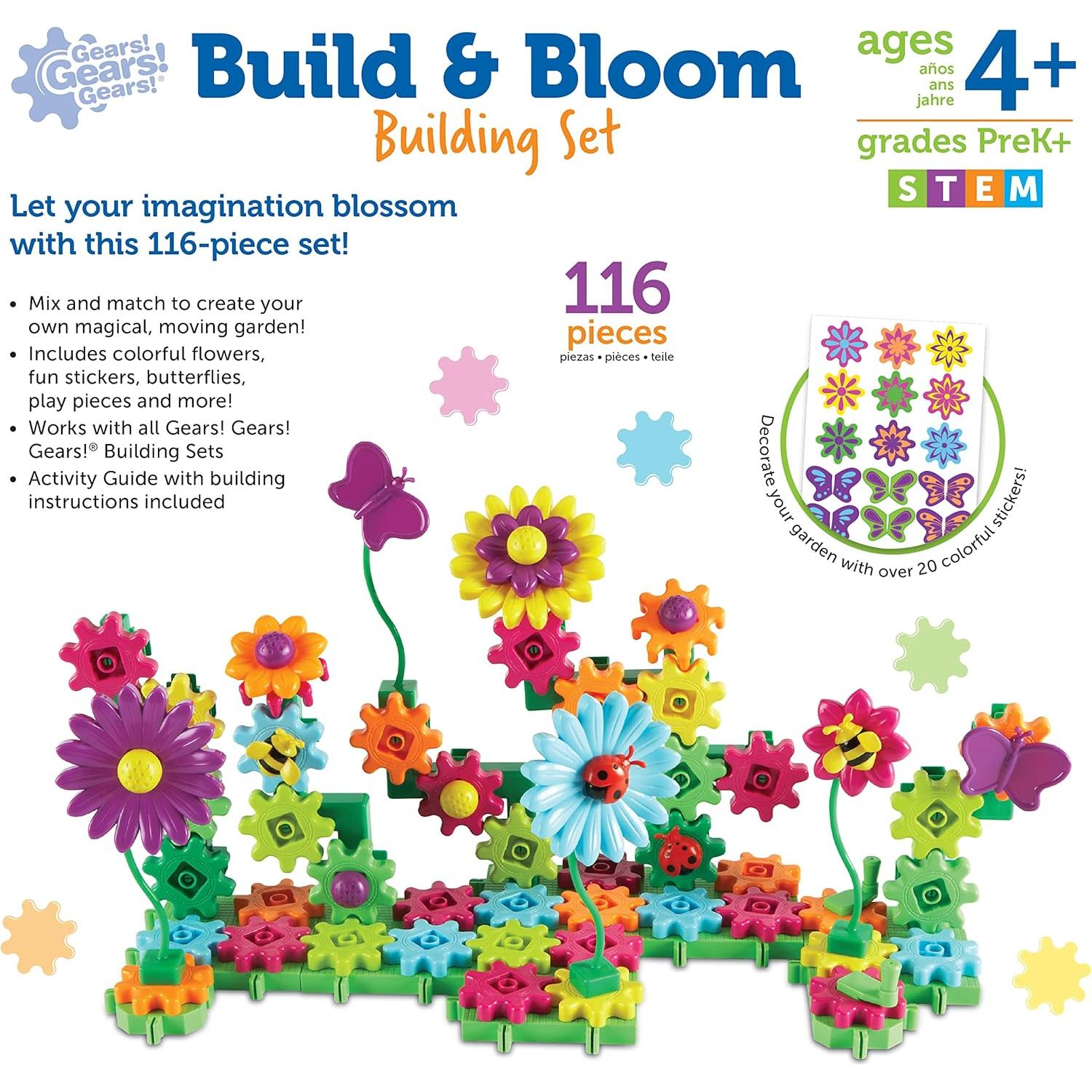 Set de Construcción y Floración Recursos de Aprendizaje 117 Piezas