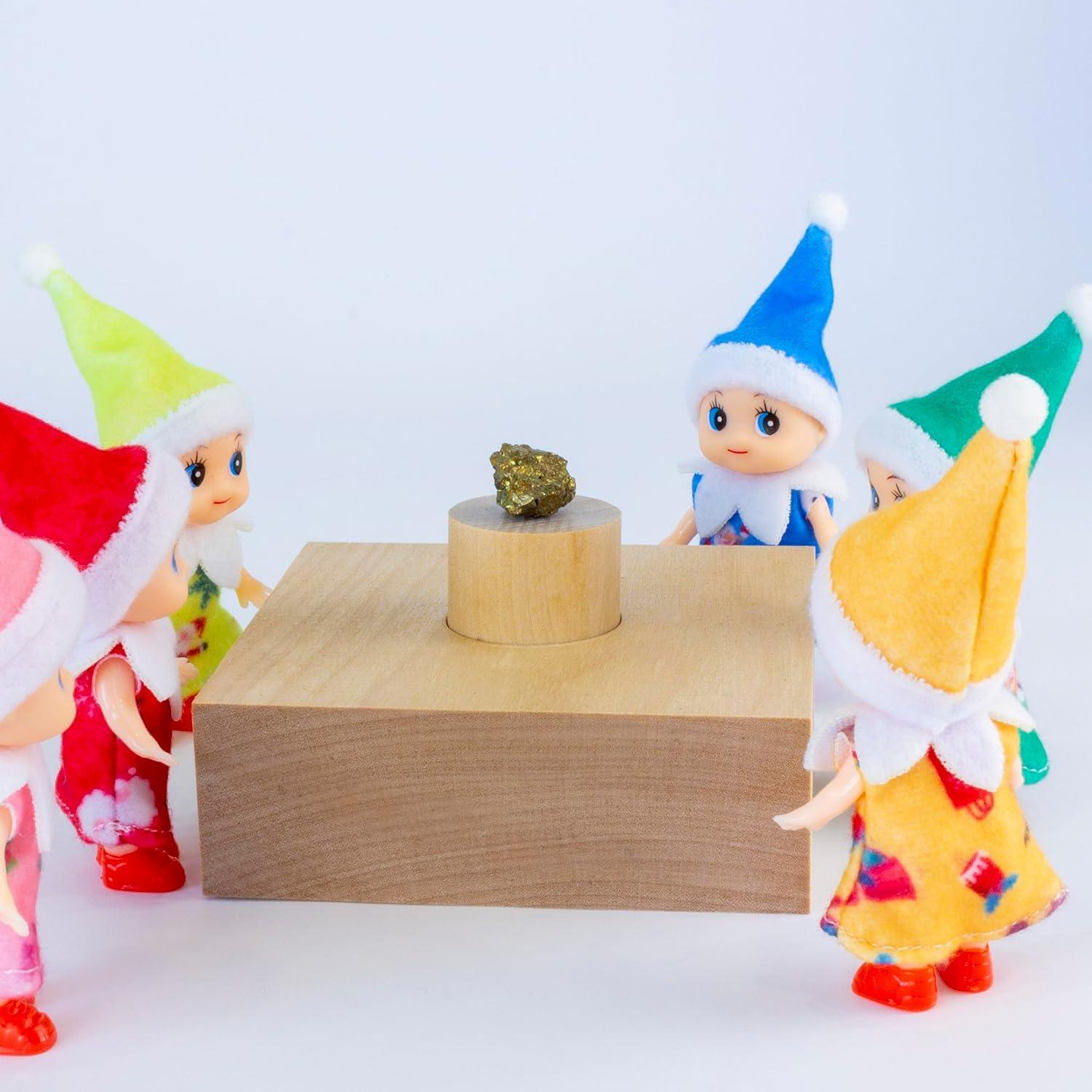 Muñeca Elfo Bebé Pequeño ZTI en Vestido Azul 10 cm