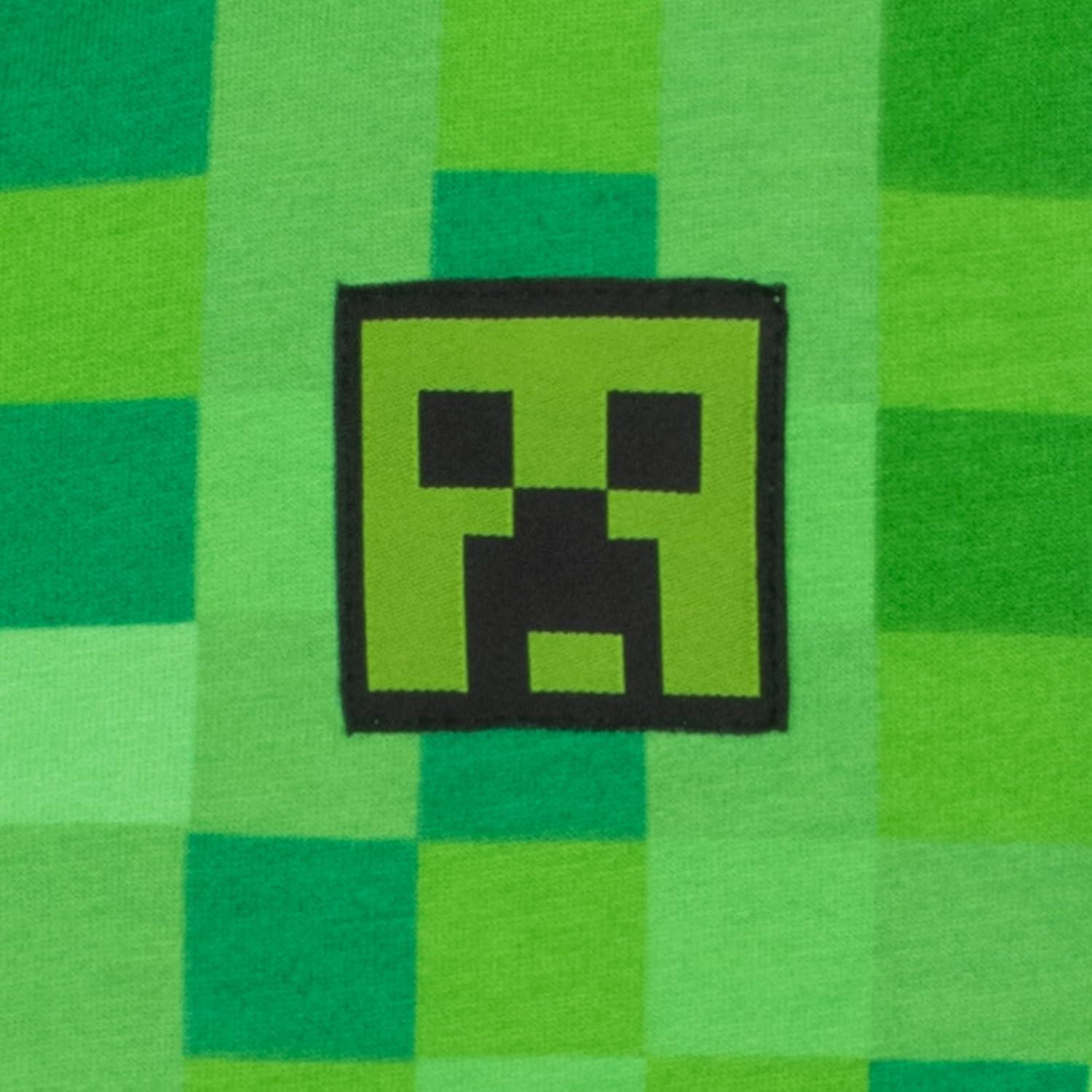 Sudadera con cremallera Minecraft Creeper para niños 6-14