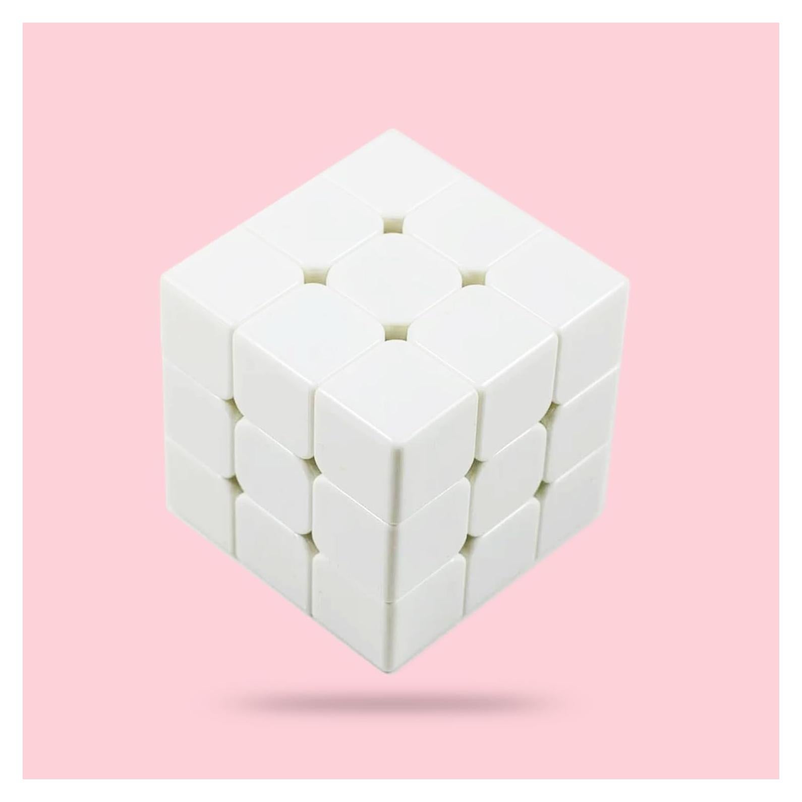 Cubo de Velocidad 3x3 Blanco Ella Dream - Juguete Antiestrés