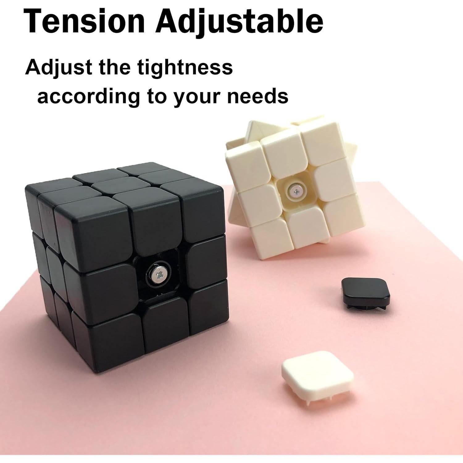 Cubo de Velocidad 3x3 Blanco Ella Dream - Juguete Antiestrés