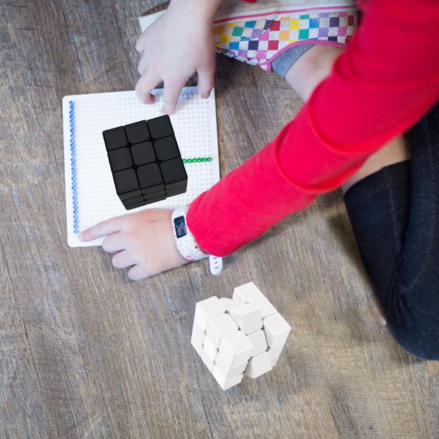 Cubo de Velocidad 3x3 Blanco Ella Dream - Juguete Antiestrés