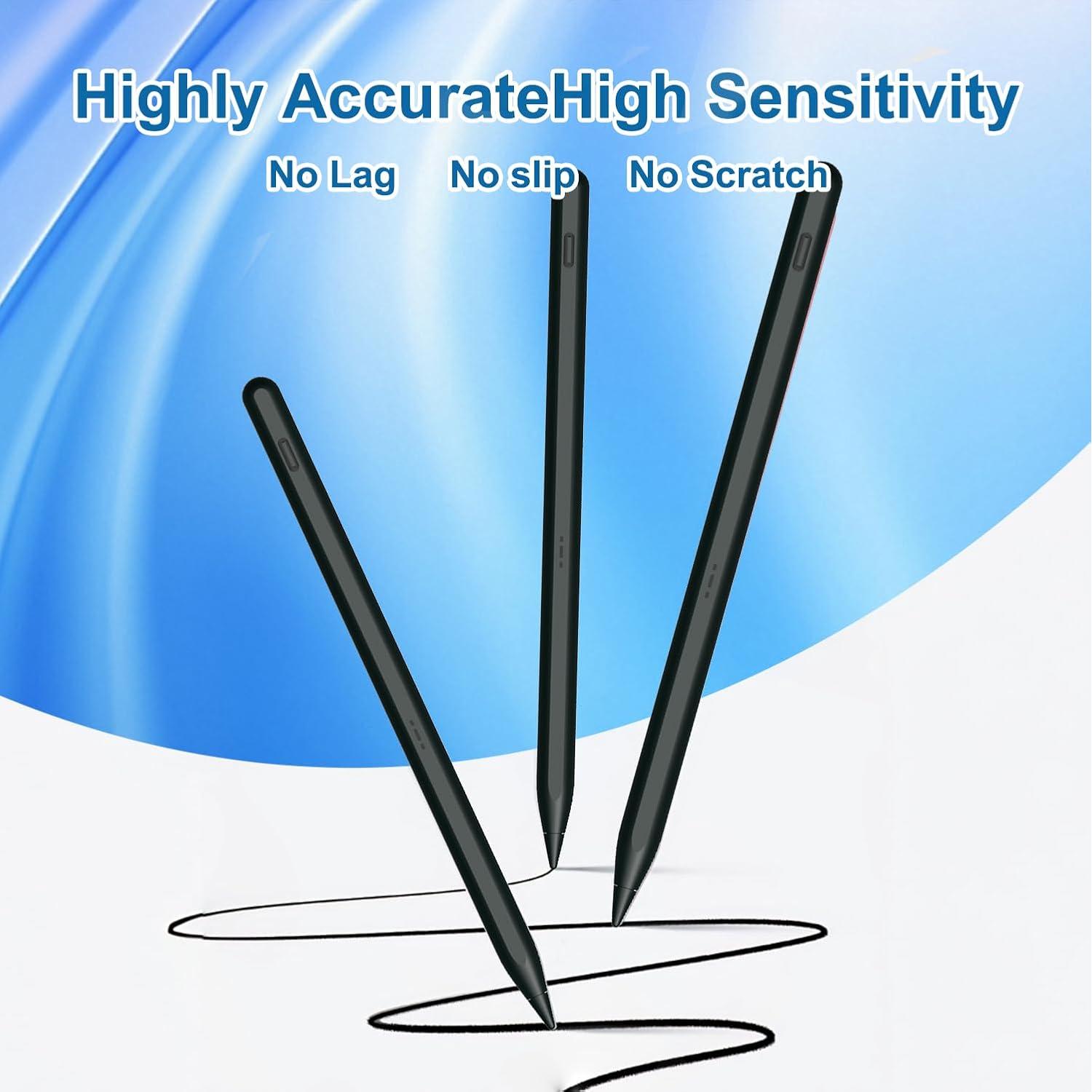 Lápiz Stylus YAGFK A9+ para Samsung Galaxy Tab A9/A8 Lite Negro