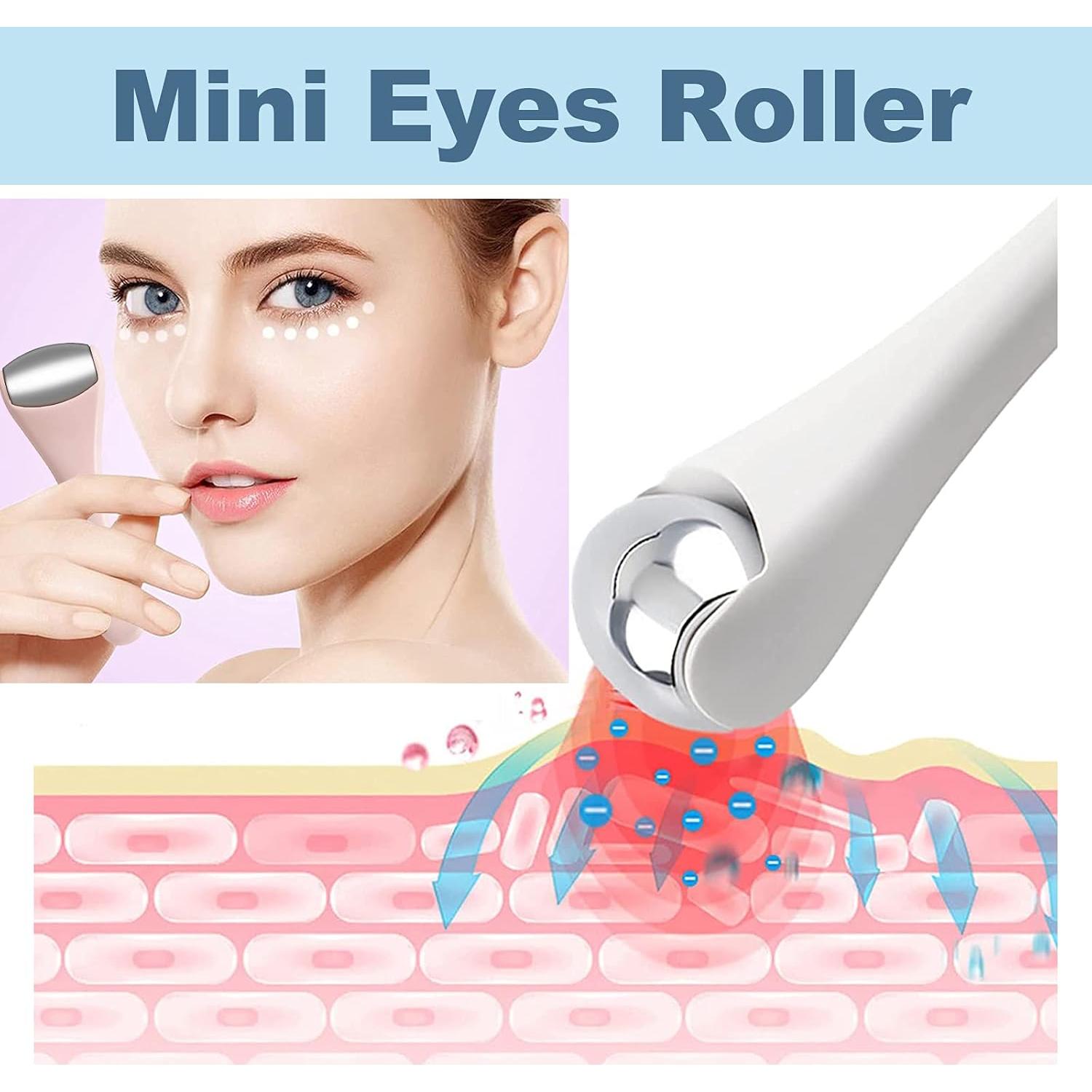 Mini Rodillo de Hielo para Ojos Rosarden - Alivio de Hinchazón y Arrugas