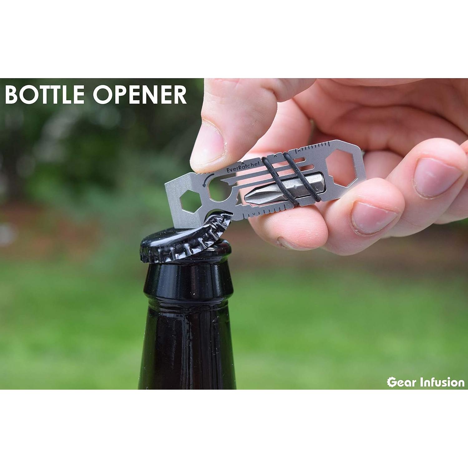 Multiherramienta EDC Gear Infusion EverRatchet 17-en-1 Titanio